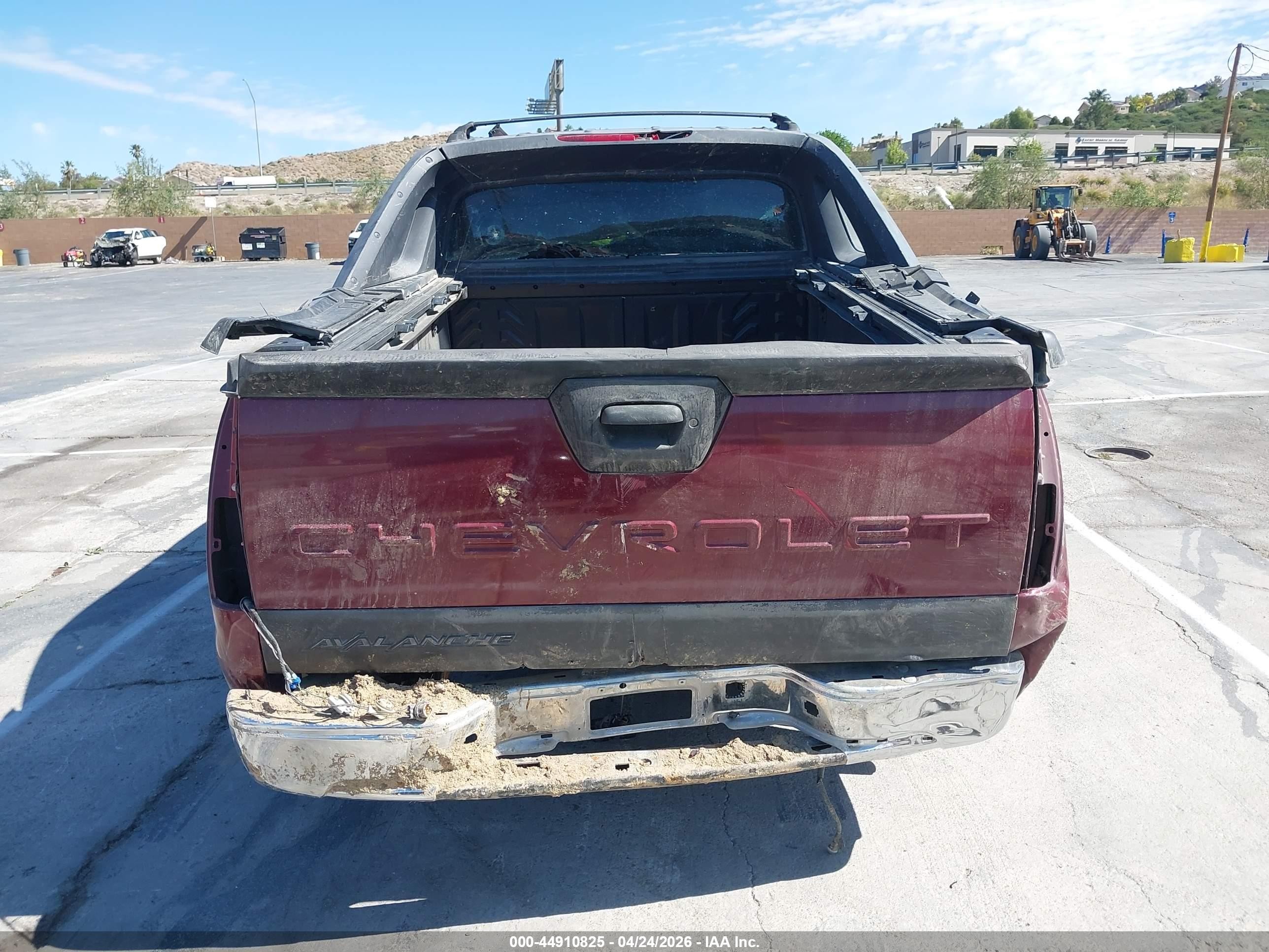 2004 Chevrolet Avalanche 1500   Burgundy vin: 3GNEC12T14G155174