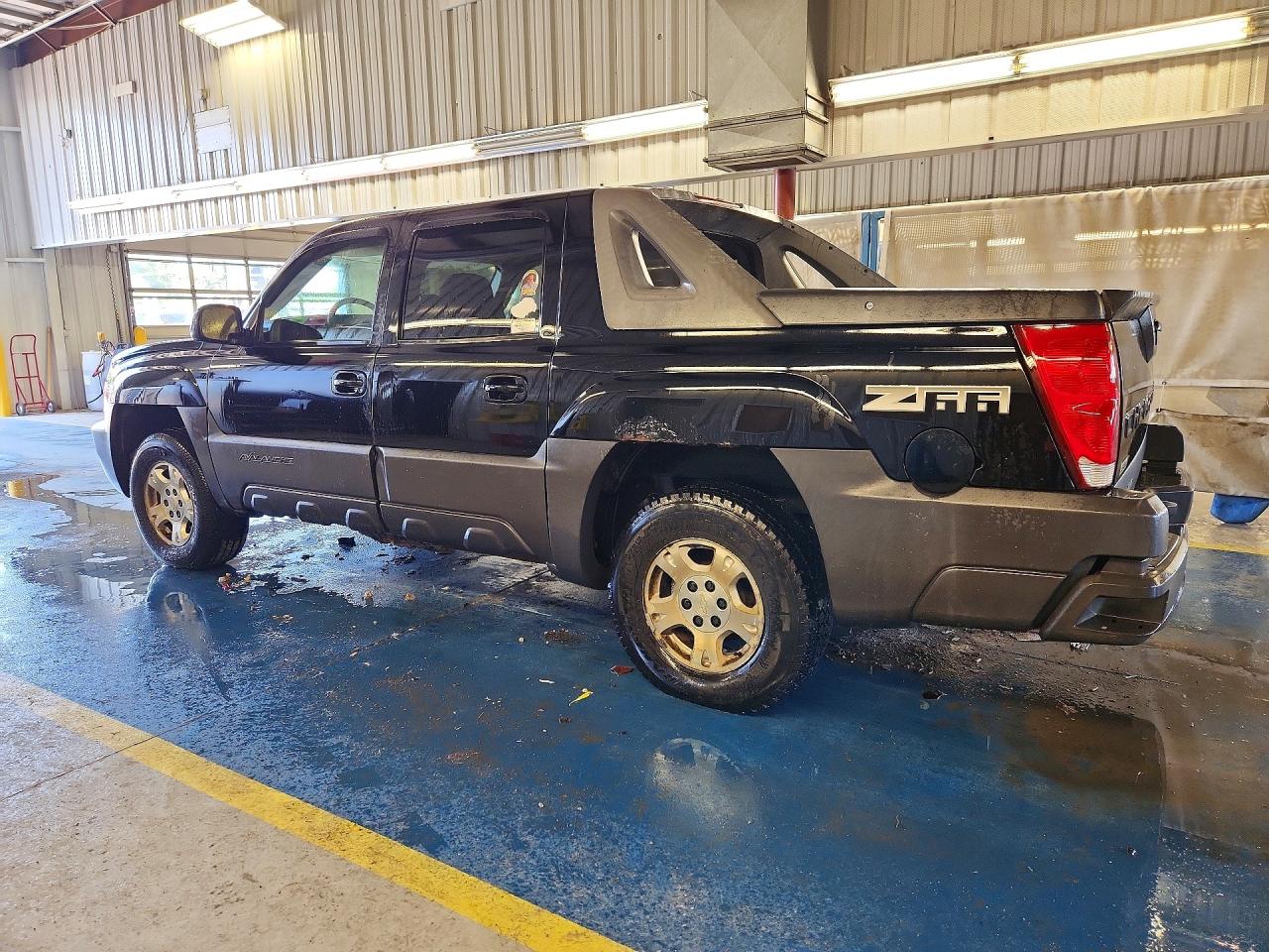 2004 Chevrolet Avalanche C1500 Black vin: 3GNEC12T14G215454