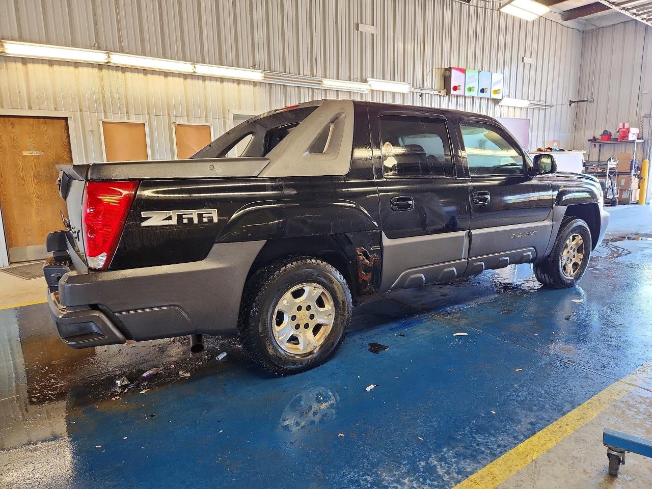 2004 Chevrolet Avalanche C1500 Black vin: 3GNEC12T14G215454
