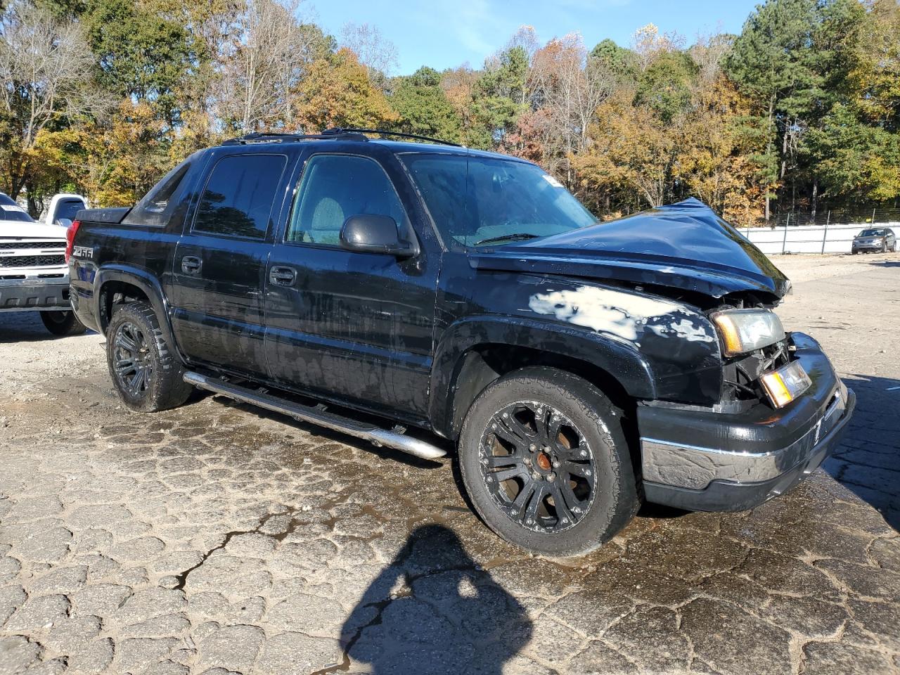 2004 Chevrolet Avalanche C1500 Black vin: 3GNEC12T34G109636