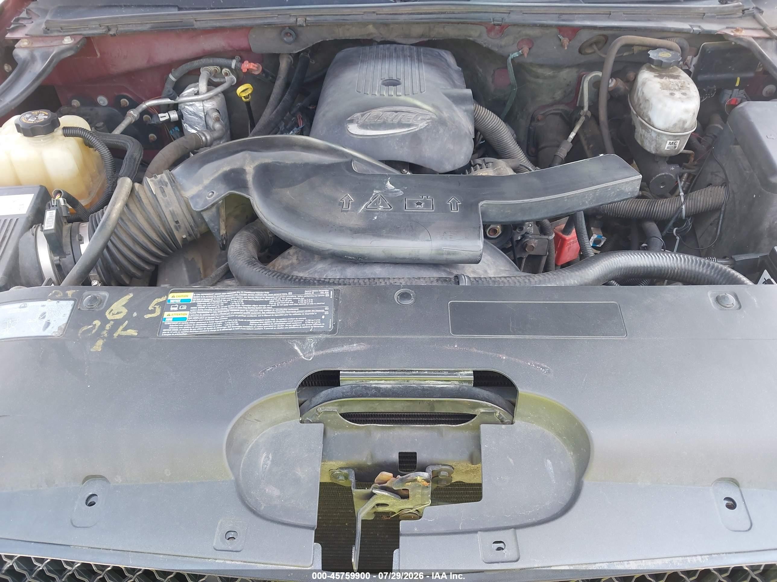 2004 Chevrolet Avalanche 1500   Black vin: 3GNEC12T34G124699