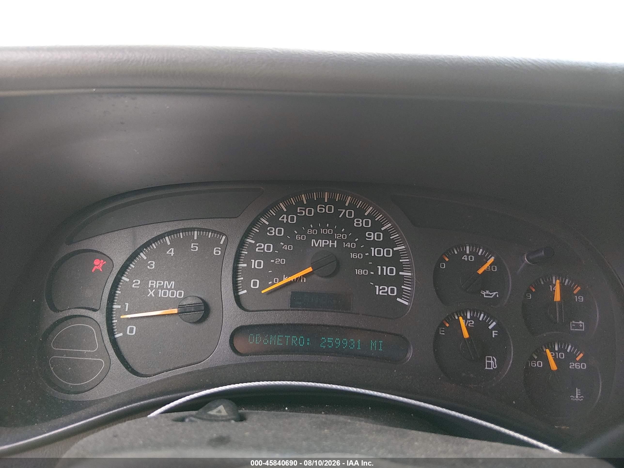 2004 Chevrolet Avalanche 1500   White vin: 3GNEC12T34G248990