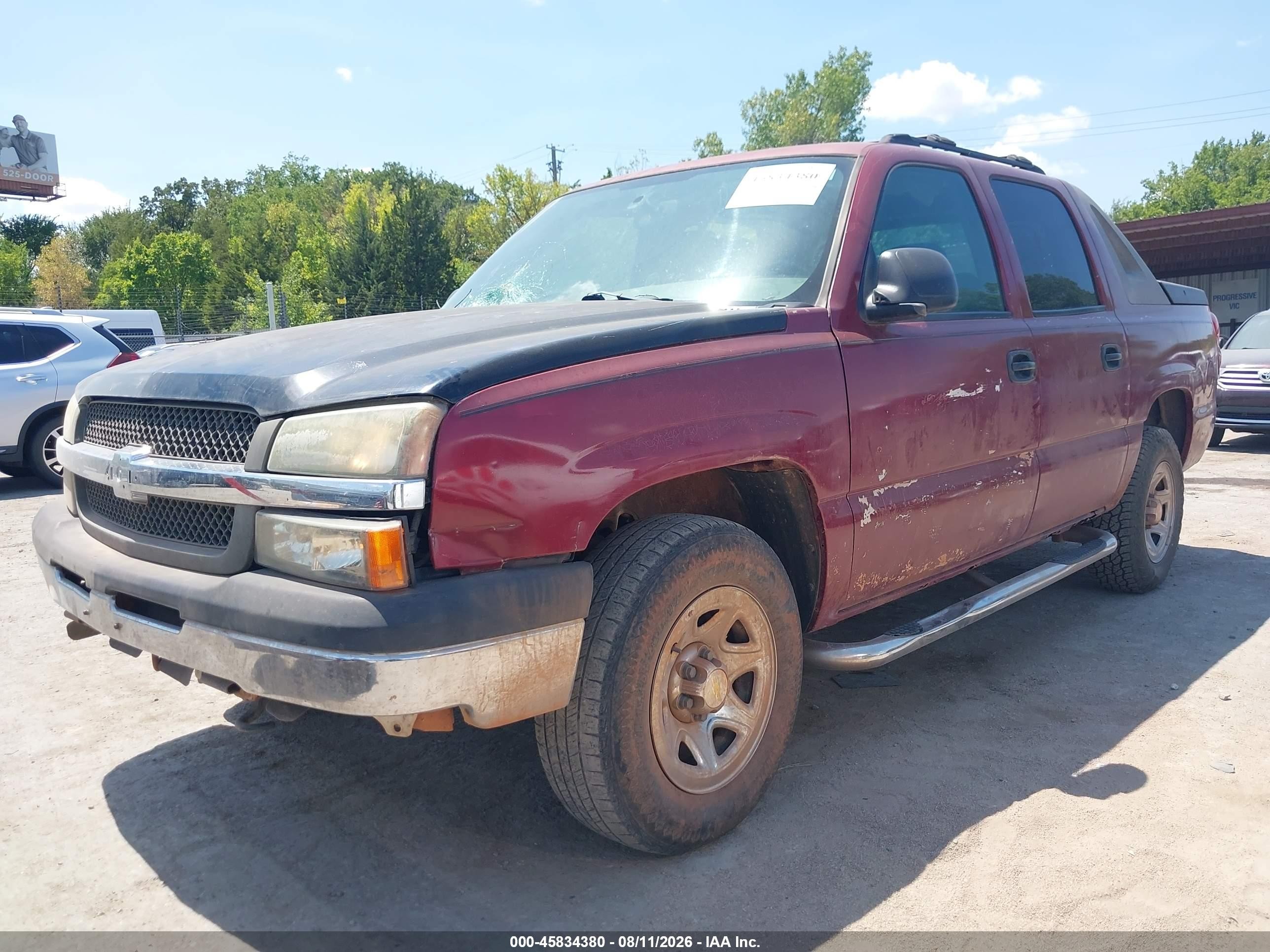 2004 Chevrolet Avalanche 1500   Red vin: 3GNEC12T44G176245