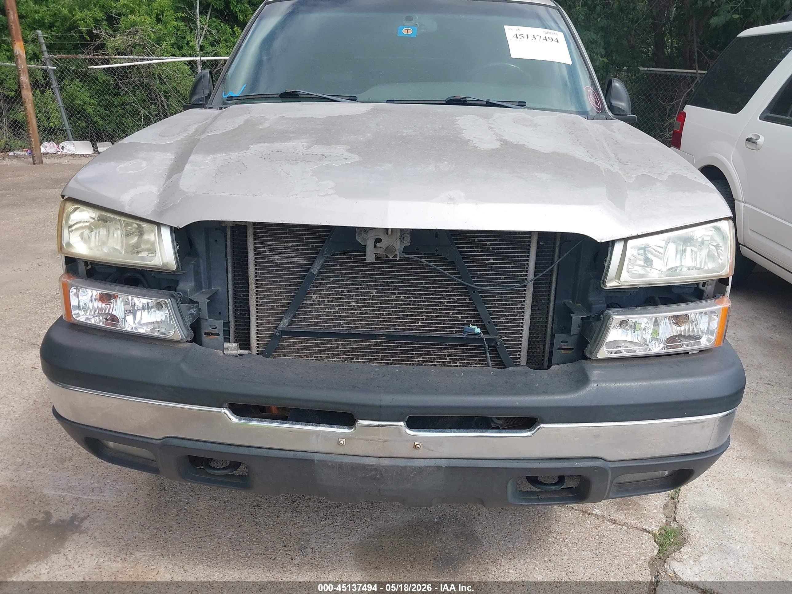 2004 Chevrolet Avalanche 1500   Silver vin: 3GNEC12T44G337922
