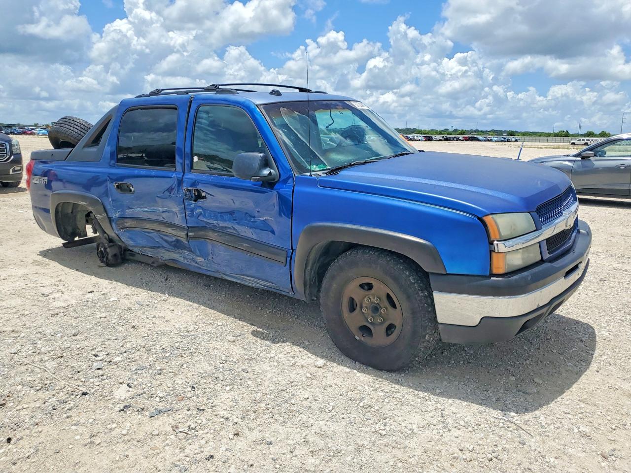 2004 Chevrolet Avalanche C1500 Blue vin: 3GNEC12T64G138810