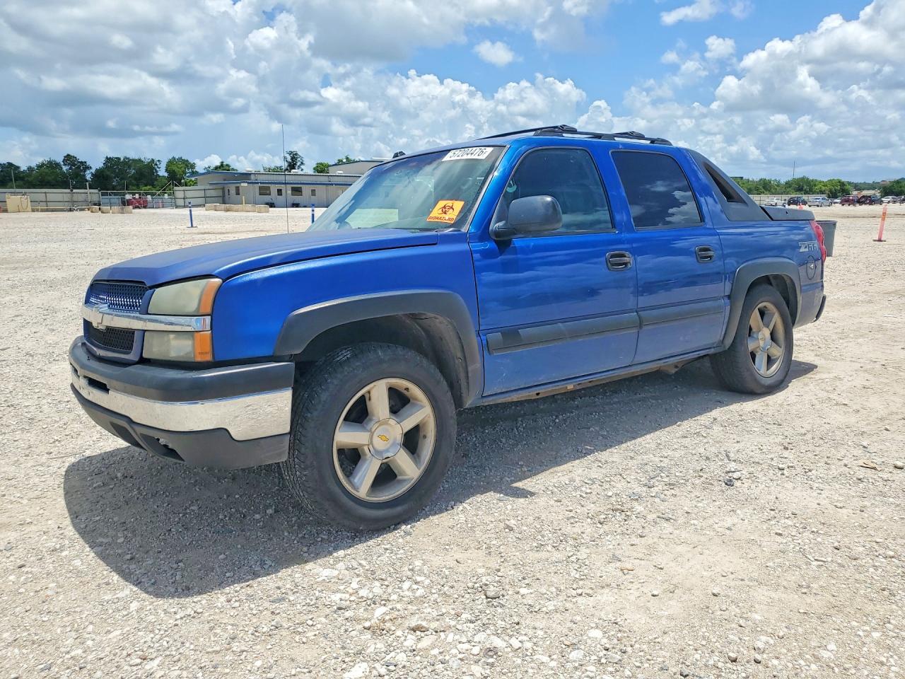 2004 Chevrolet Avalanche C1500 Blue vin: 3GNEC12T64G138810