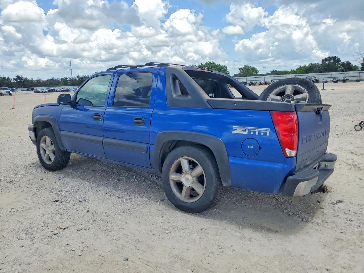 2004 Chevrolet Avalanche C1500 Blue vin: 3GNEC12T64G138810