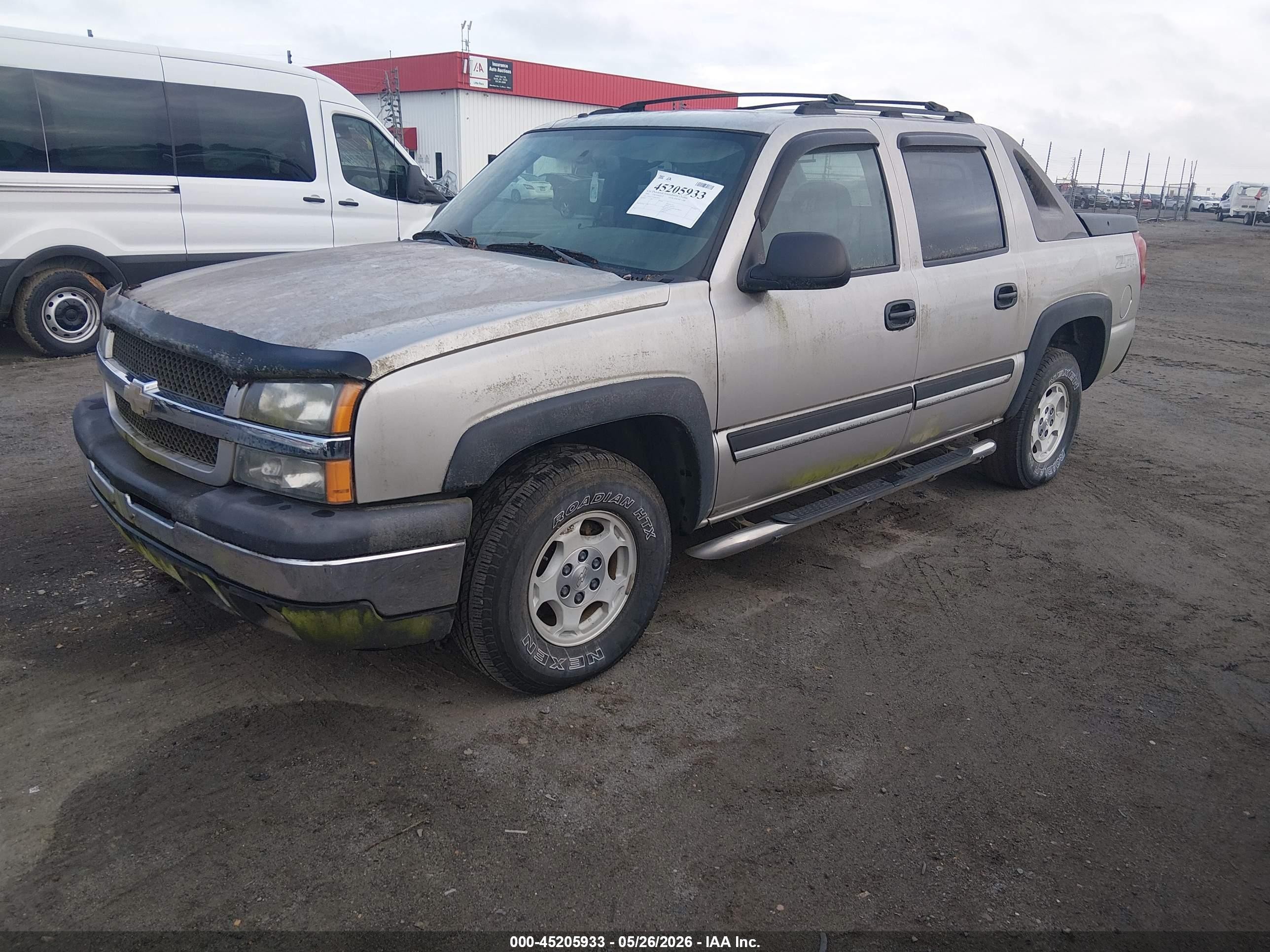 2004 Chevrolet Avalanche 1500   Beige vin: 3GNEC12T64G278307