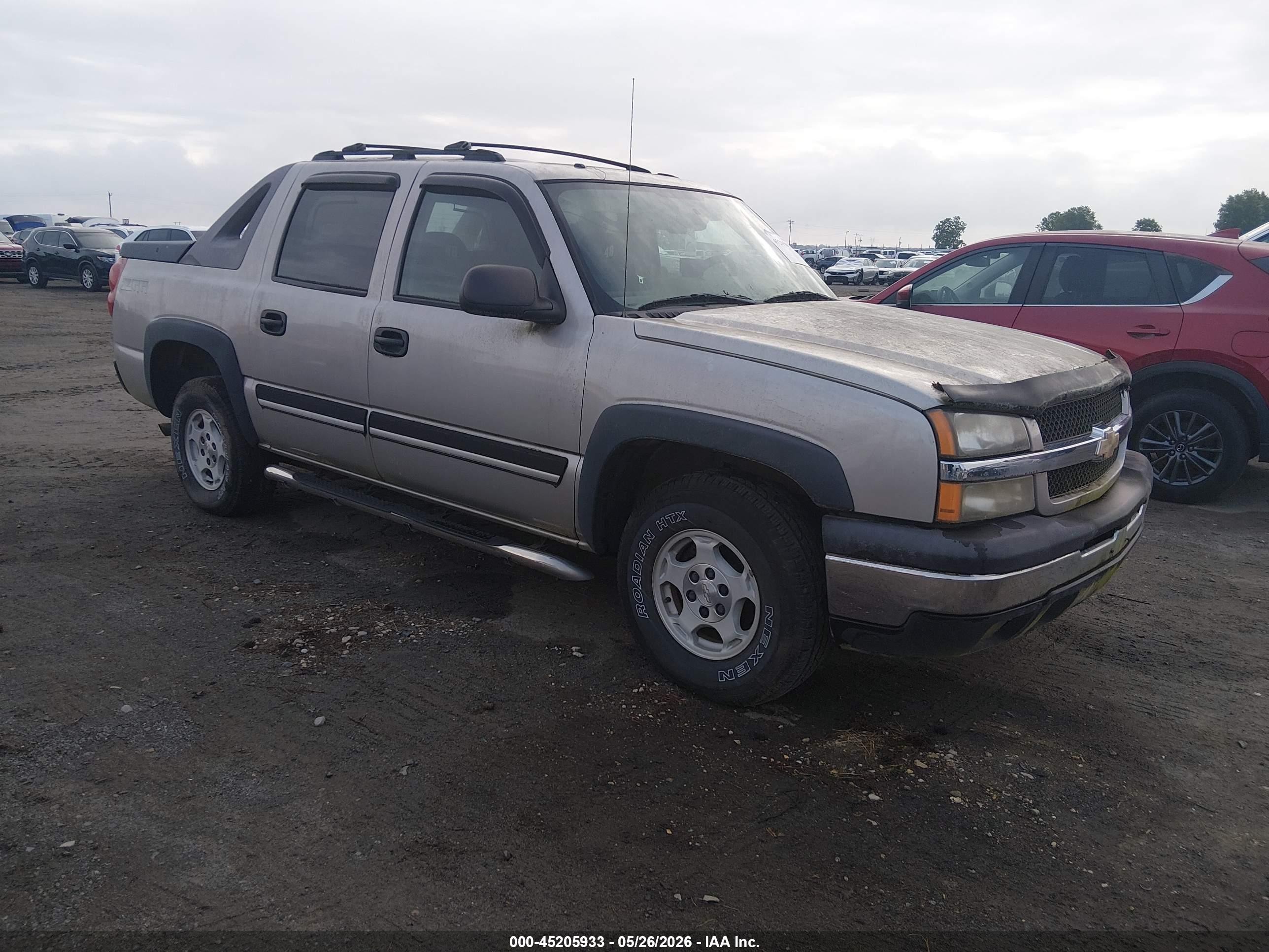 2004 Chevrolet Avalanche 1500   Beige vin: 3GNEC12T64G278307