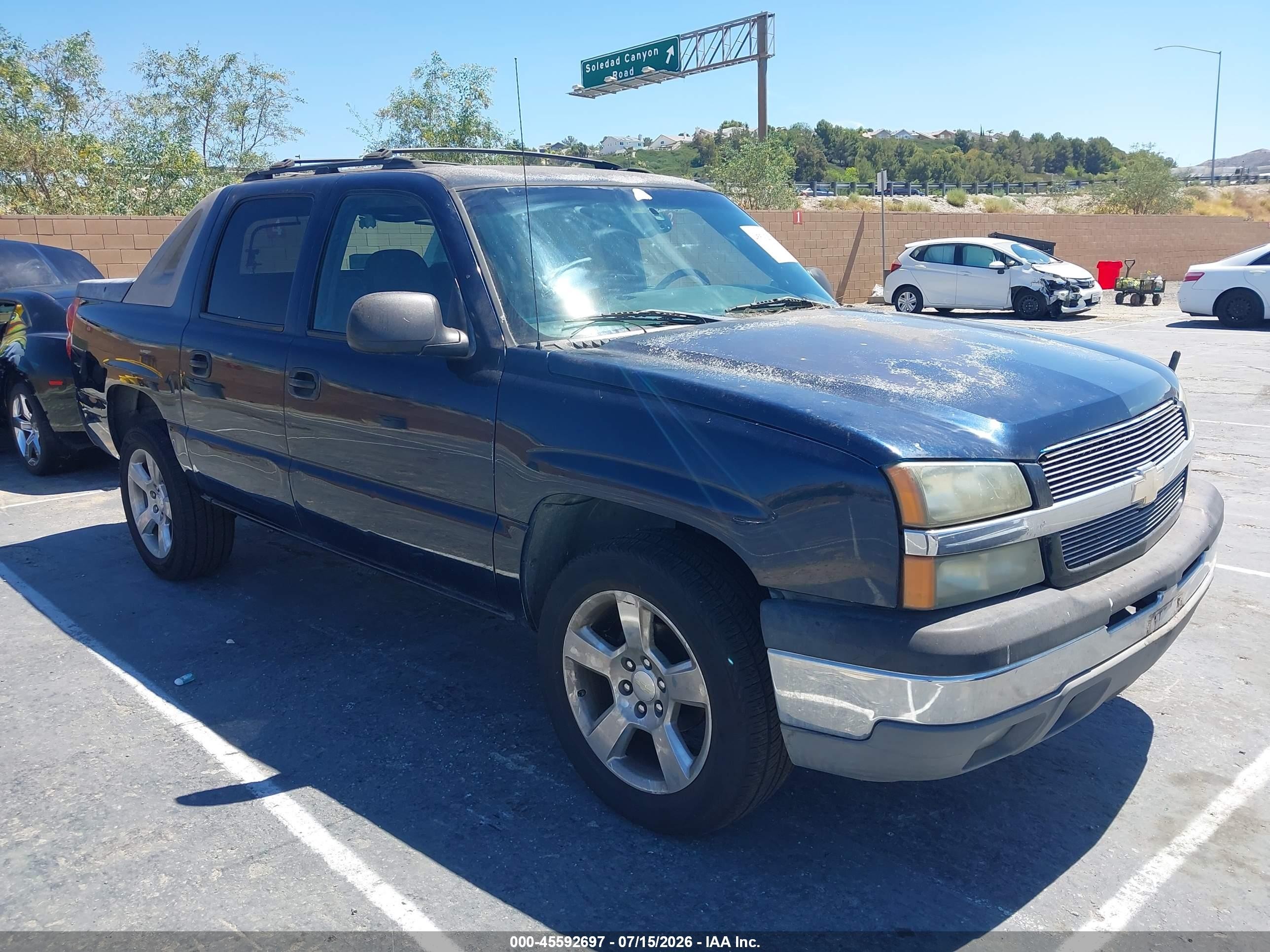 2004 Chevrolet Avalanche 1500   Beige vin: 3GNEC12T84G237046