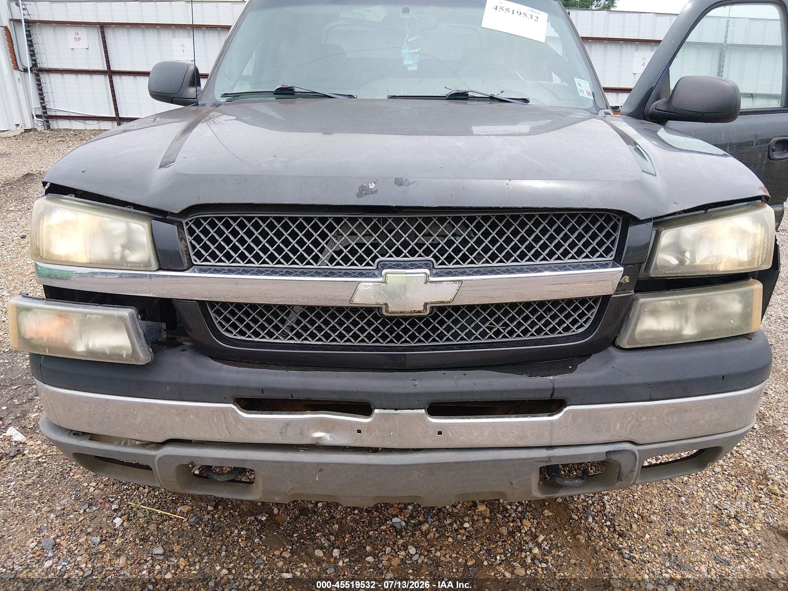 2004 Chevrolet Avalanche 1500   Черный vin: 3GNEC12T94G205982