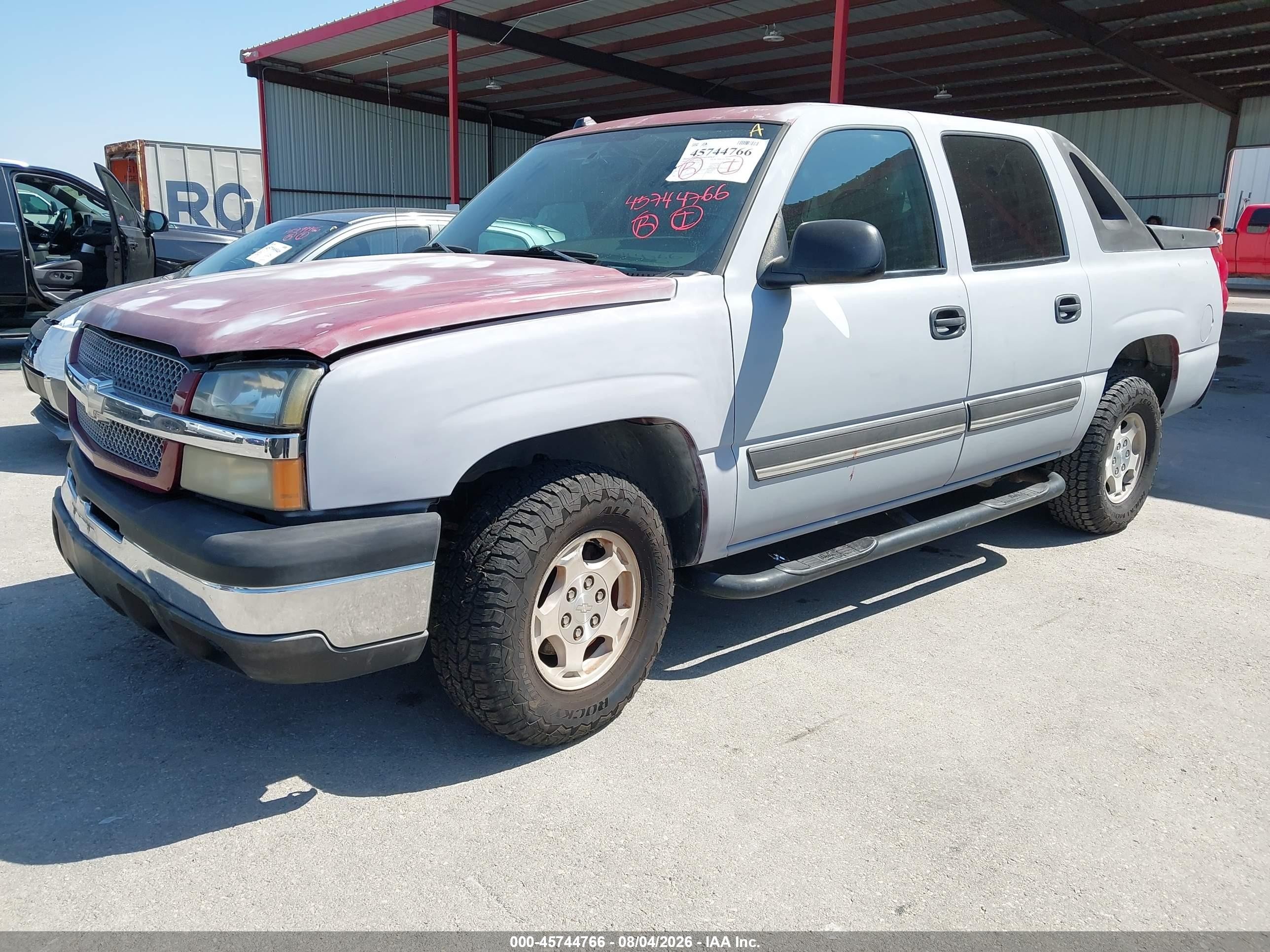 2004 Chevrolet Avalanche 1500   Burgundy vin: 3GNEC12T94G321621