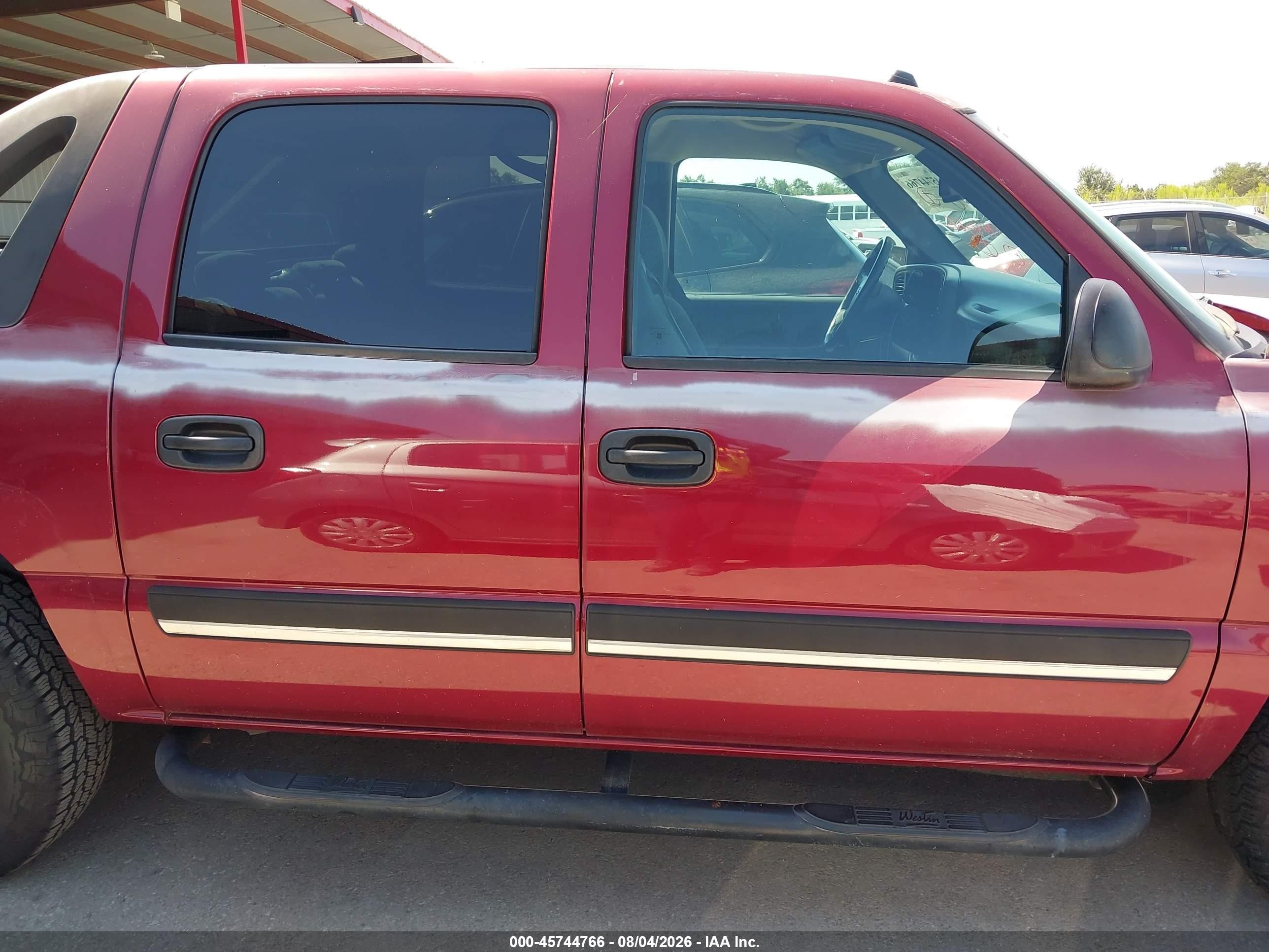 2004 Chevrolet Avalanche 1500   Burgundy vin: 3GNEC12T94G321621