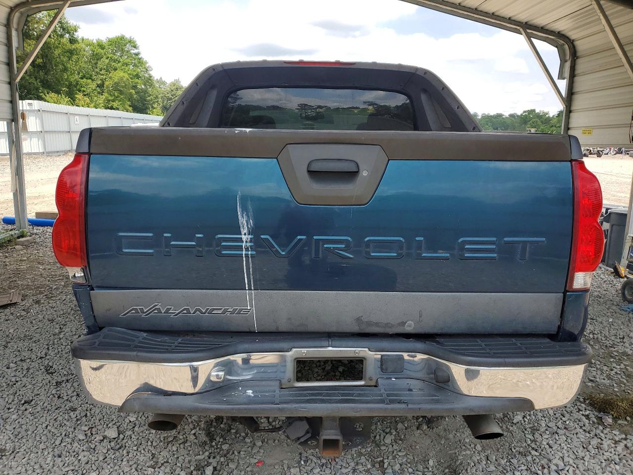 2005 Chevrolet Avalanche C1500 Teal vin: 3GNEC12Z05G168679
