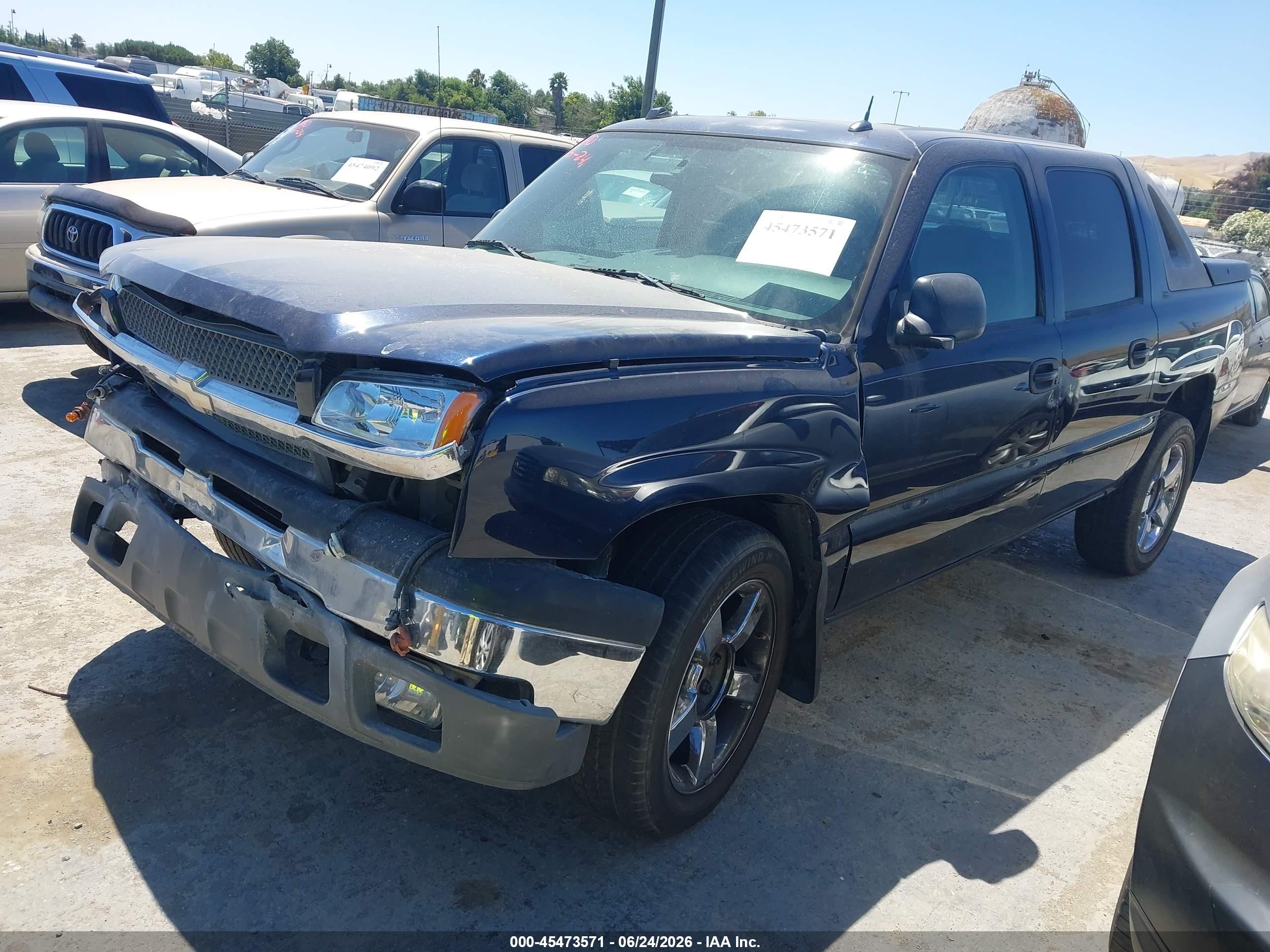 2005 Chevrolet Avalanche 1500 Ls Blue vin: 3GNEC12Z05G255885