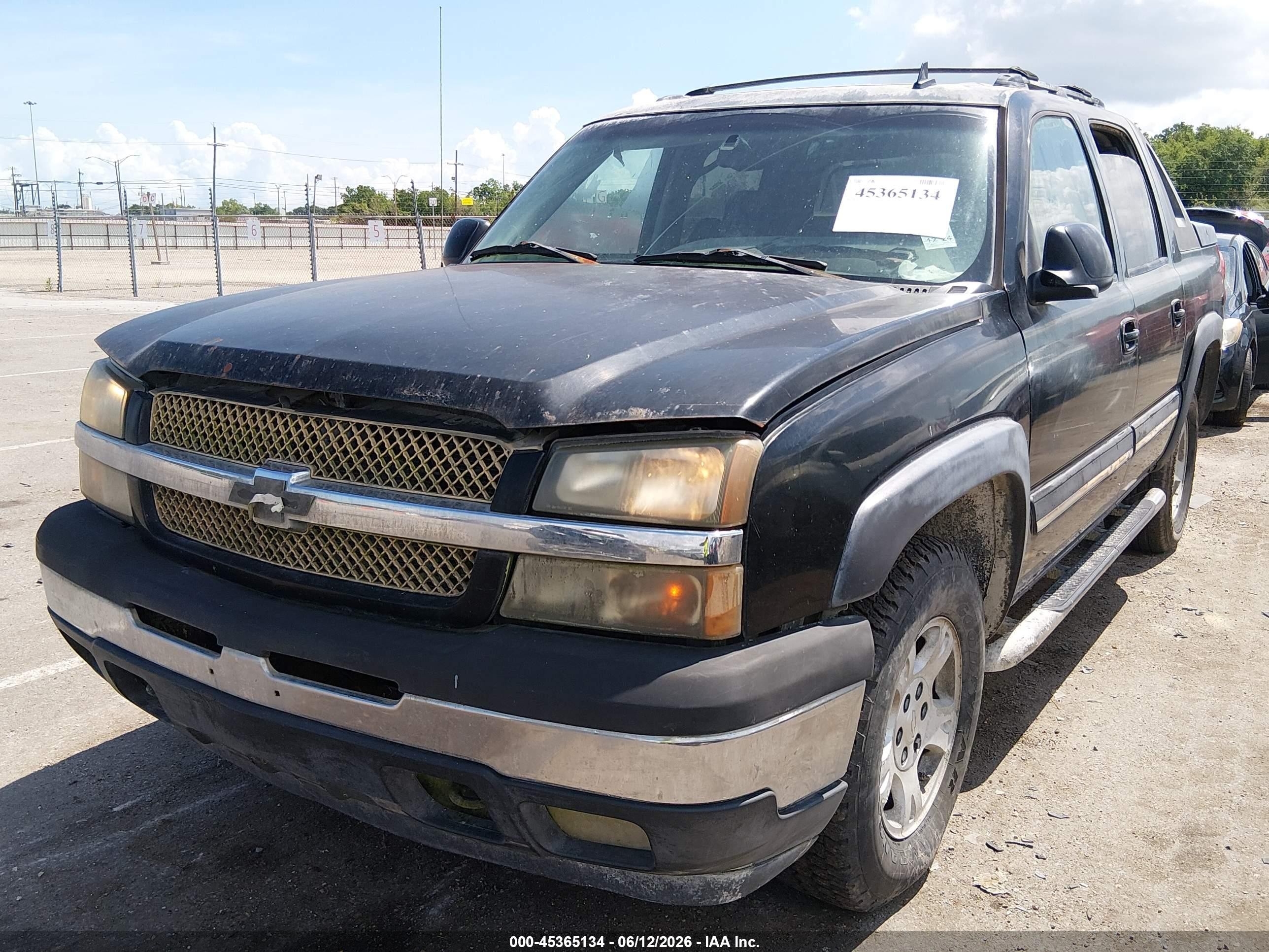2006 Chevrolet Avalanche 1500 Z66 Черный vin: 3GNEC12Z06G244502