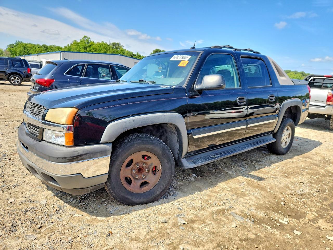2005 Chevrolet Avalanche C1500 Black vin: 3GNEC12Z15G145251