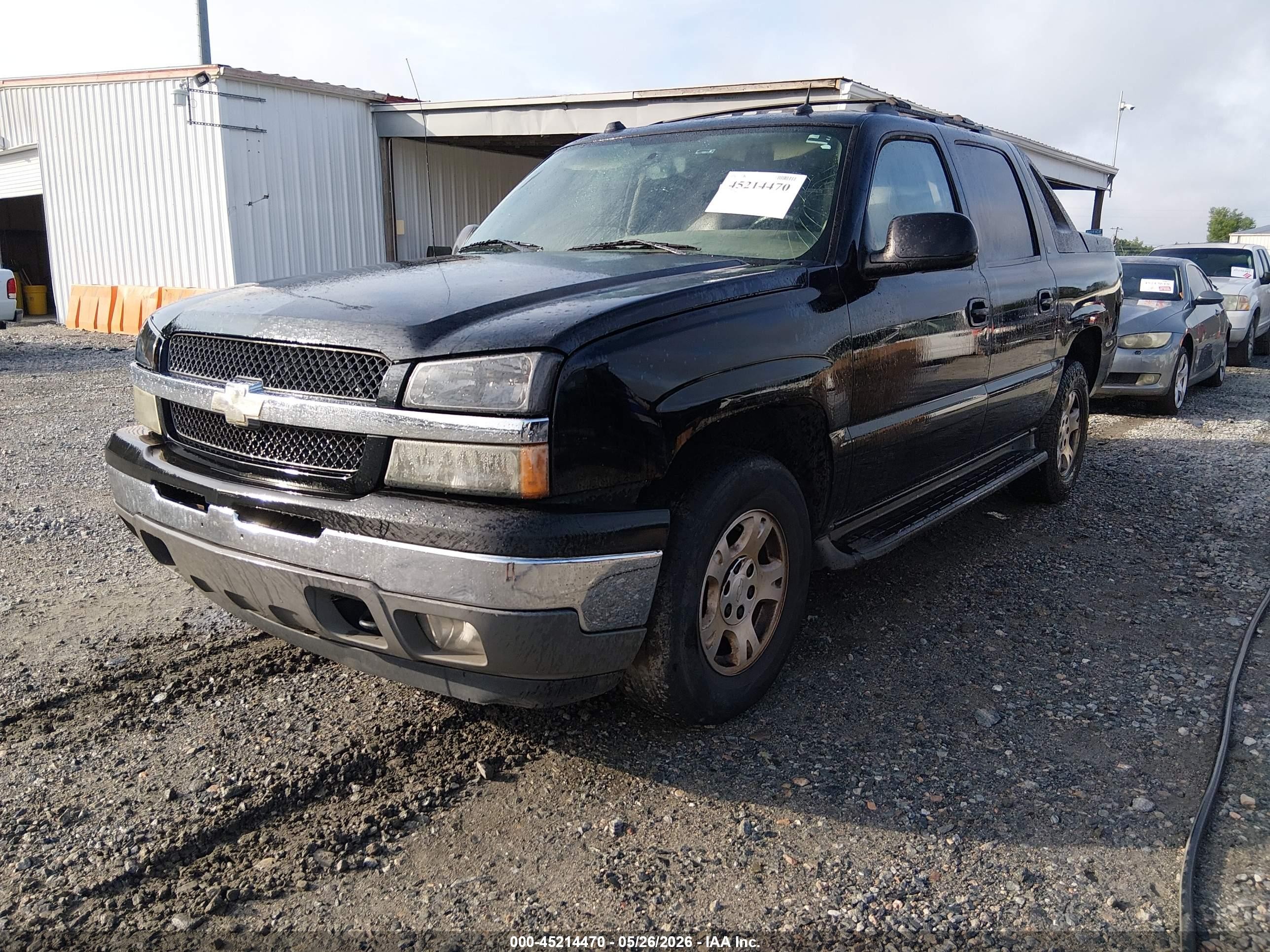 2005 Chevrolet Avalanche 1500 Z66 Black vin: 3GNEC12Z15G204184