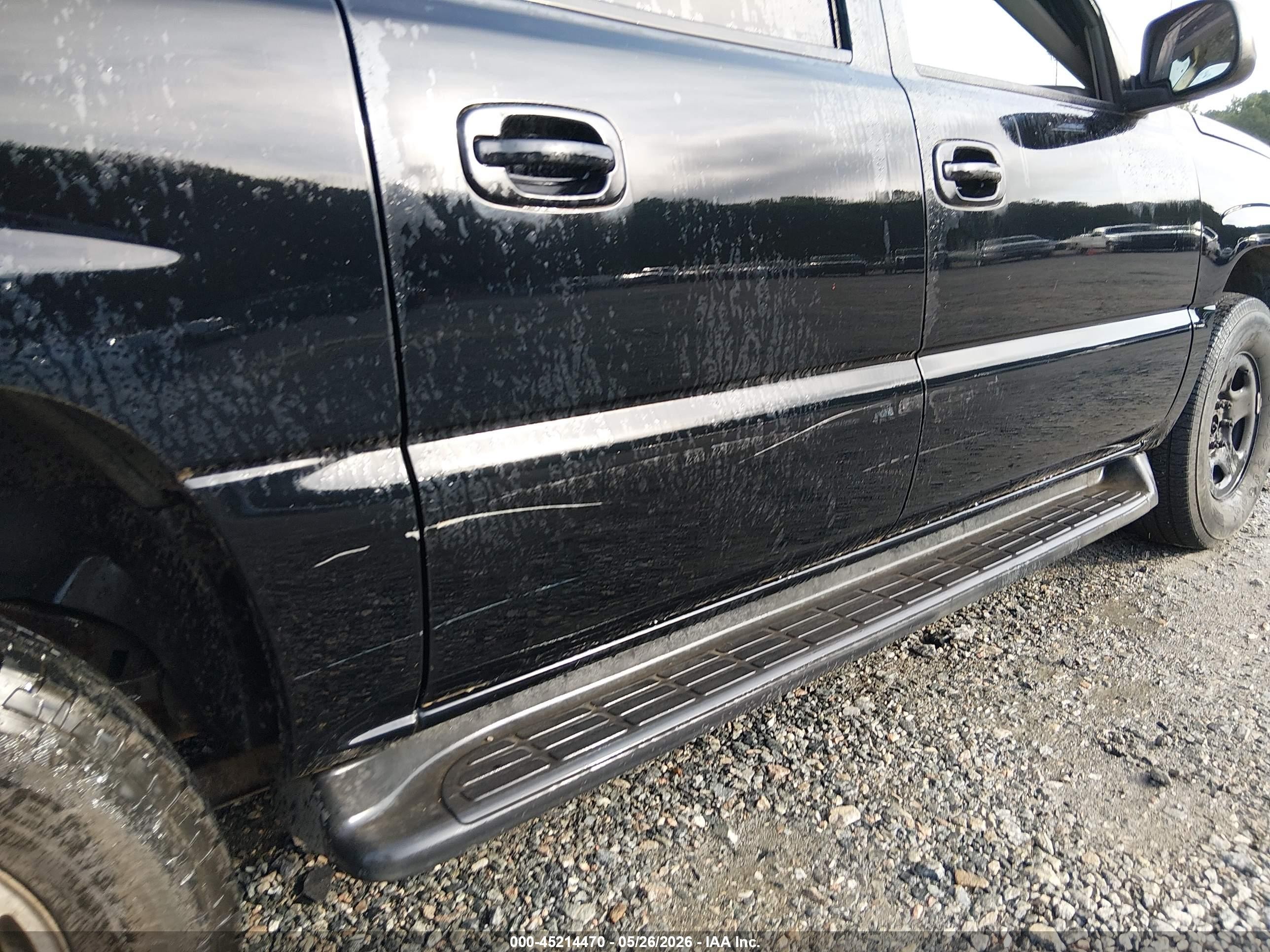 2005 Chevrolet Avalanche 1500 Z66 Black vin: 3GNEC12Z15G204184