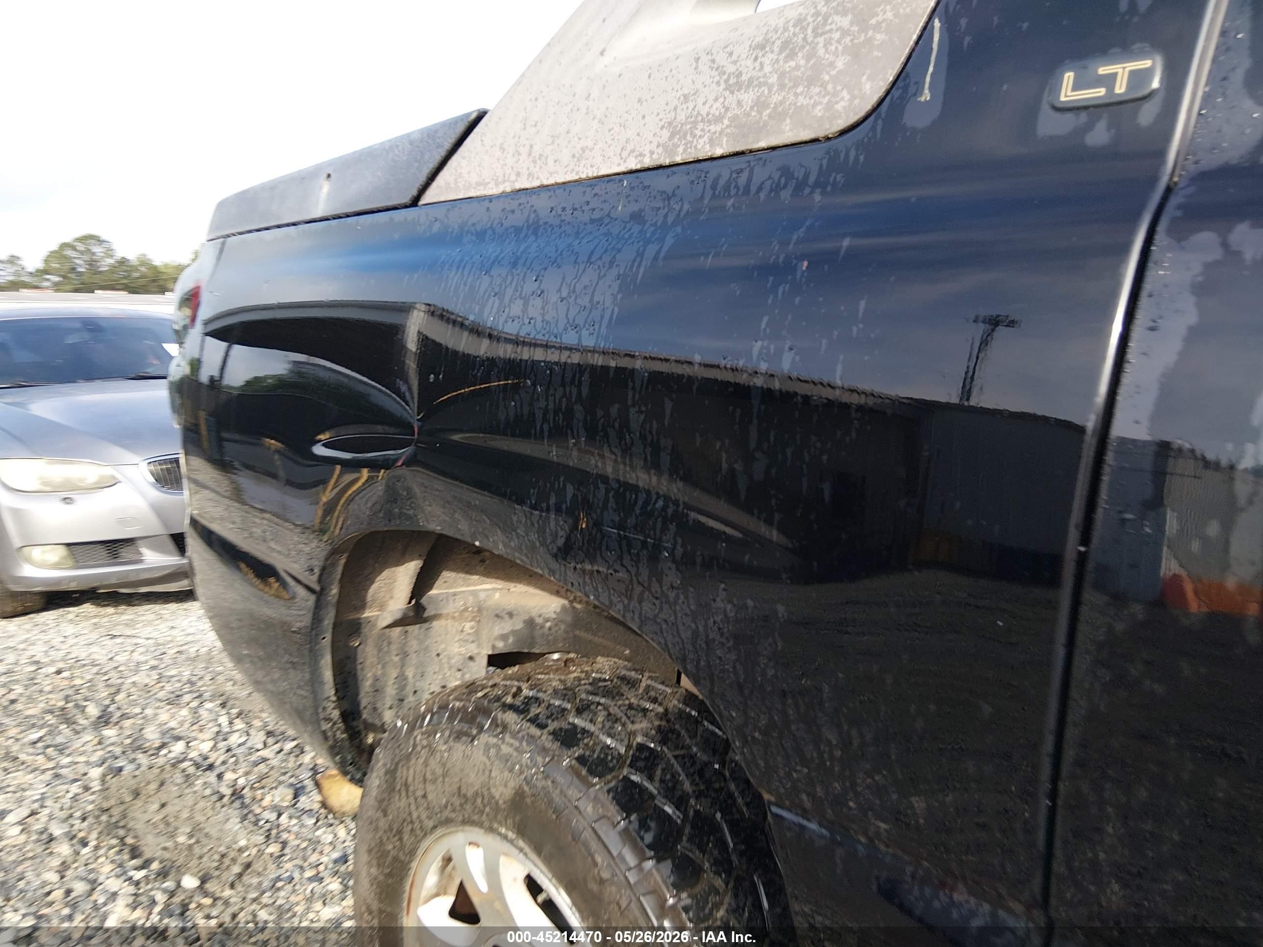 2005 Chevrolet Avalanche 1500 Z66 Black vin: 3GNEC12Z15G204184