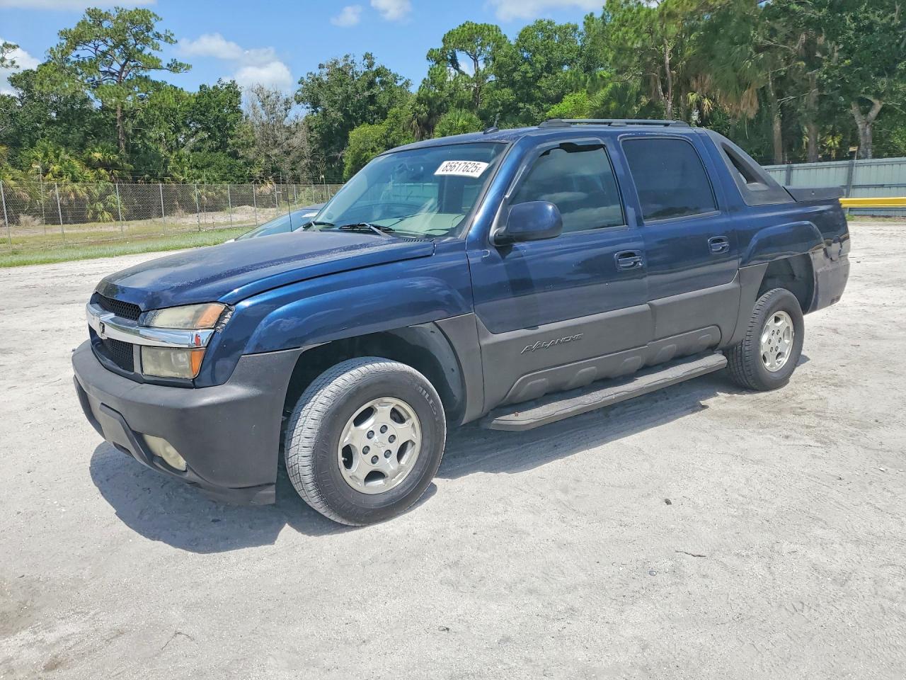 2005 Chevrolet Avalanche C1500 Blue vin: 3GNEC12Z15G213225