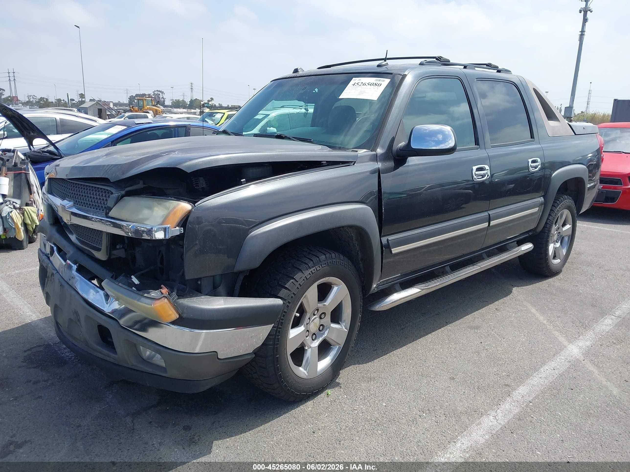 2005 Chevrolet Avalanche 1500 Z66 Gray vin: 3GNEC12Z15G287969