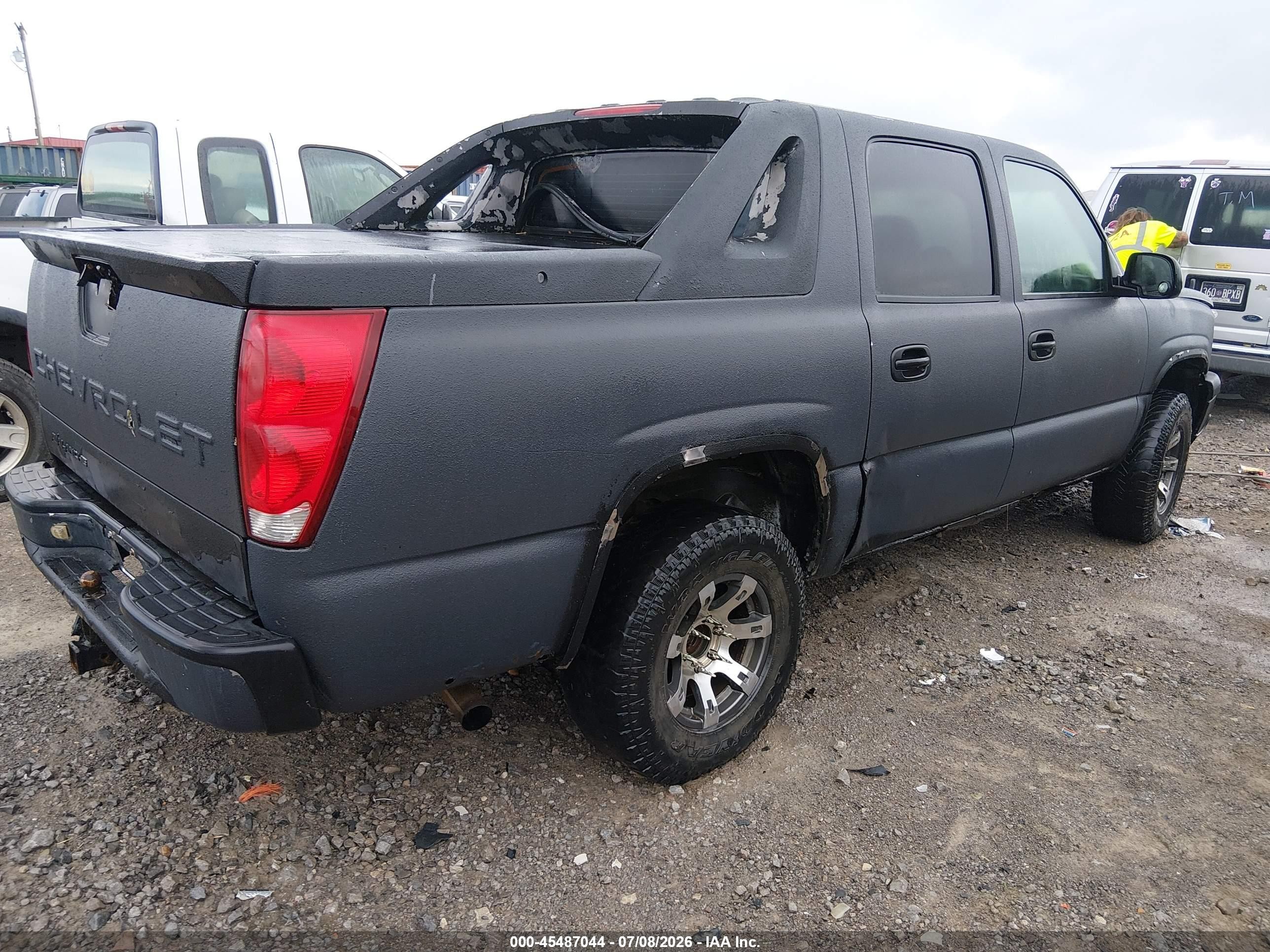 2006 Chevrolet Avalanche 1500 Ls Black vin: 3GNEC12Z16G212531