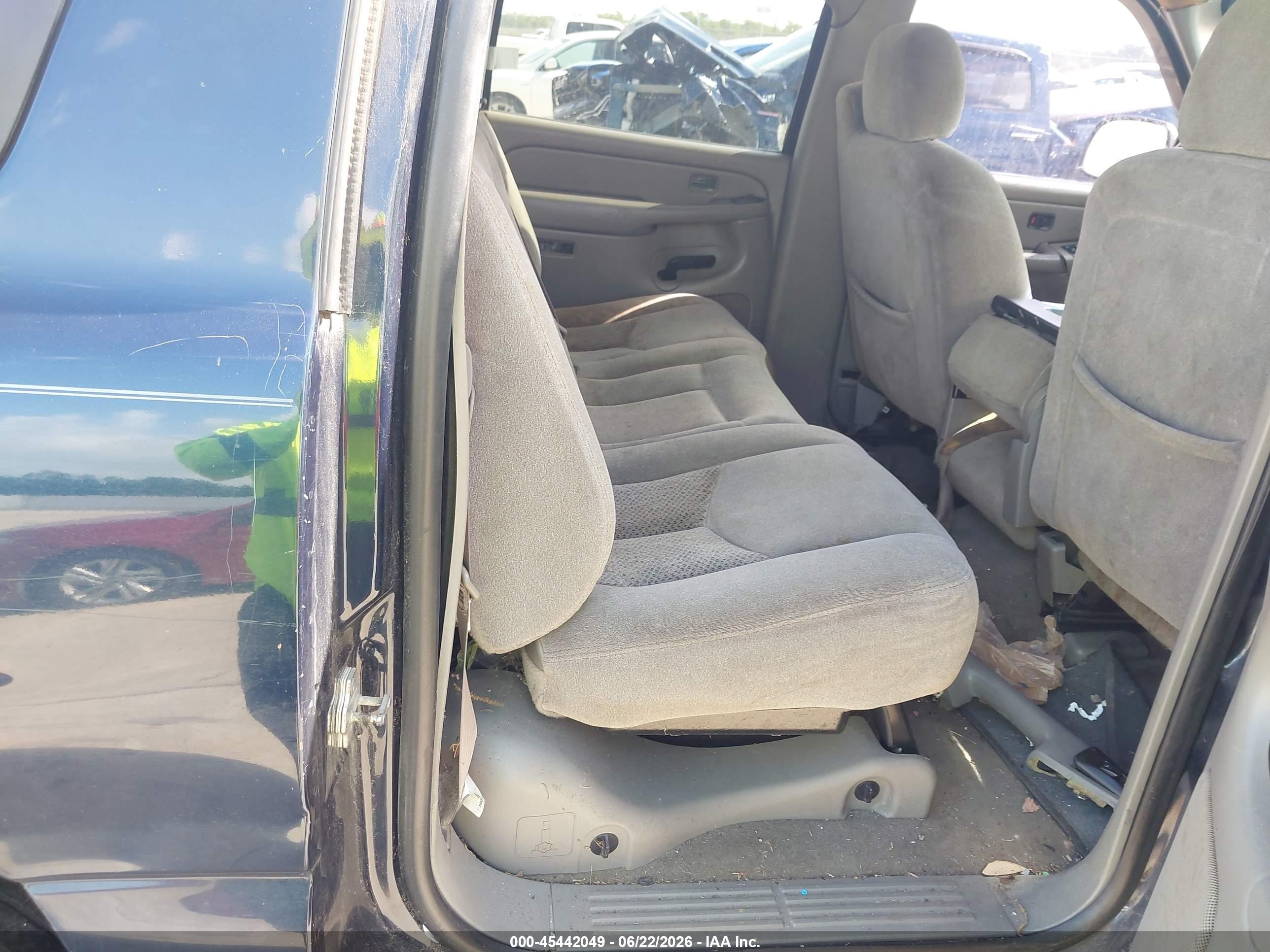 2006 Chevrolet Avalanche 1500 Ls Blue vin: 3GNEC12Z16G238174