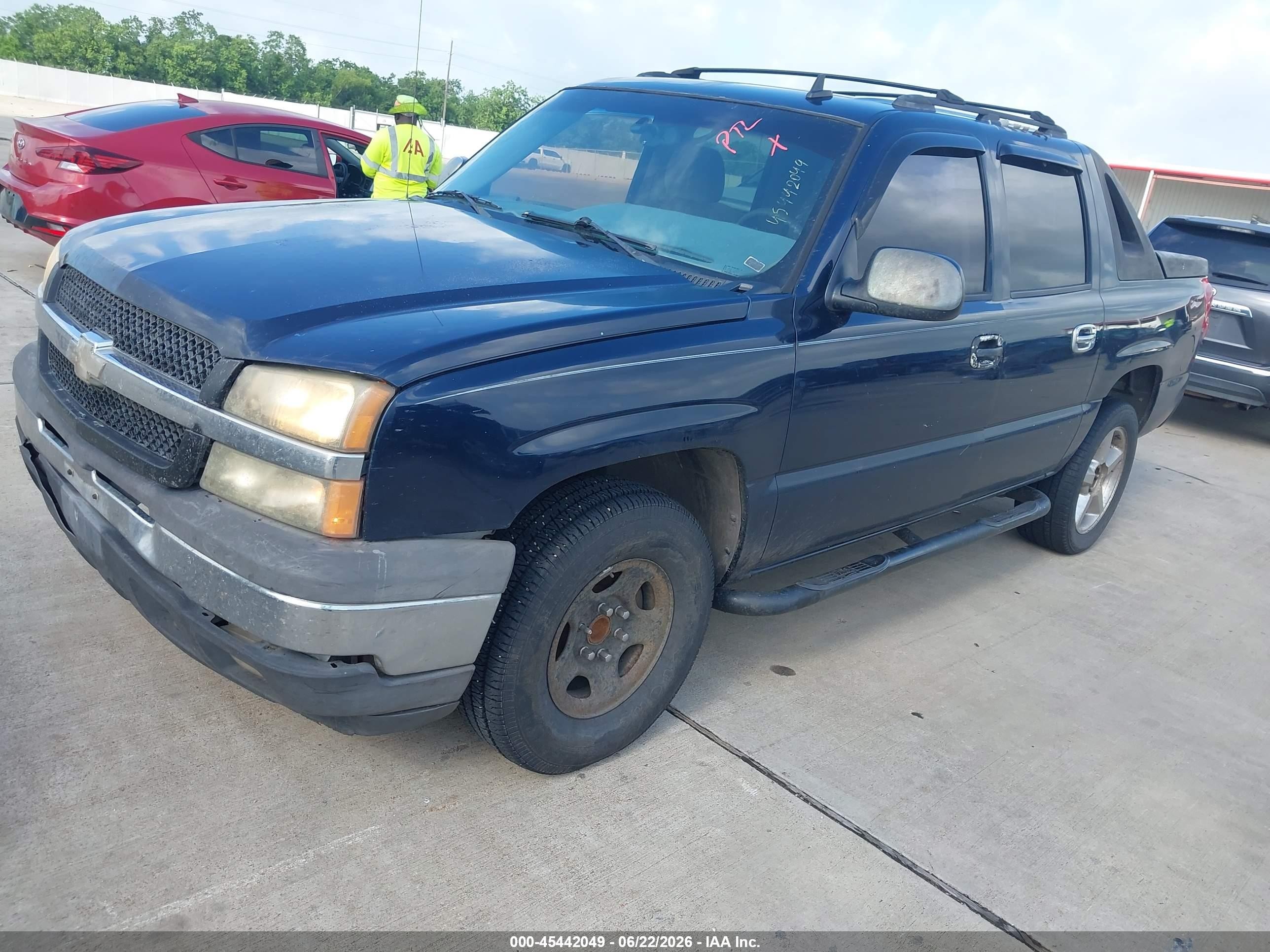 2006 Chevrolet Avalanche 1500 Ls Blue vin: 3GNEC12Z16G238174