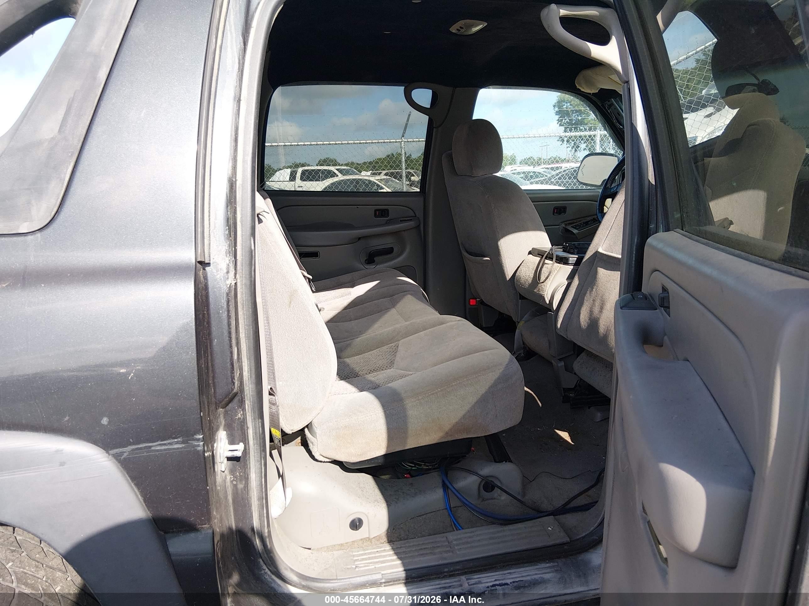2005 Chevrolet Avalanche 1500 Z66 Gray vin: 3GNEC12Z25G127101