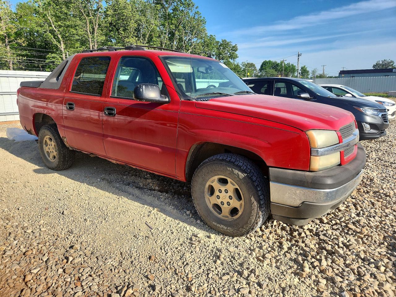 2005 Chevrolet Avalanche C1500 Red vin: 3GNEC12Z25G195172