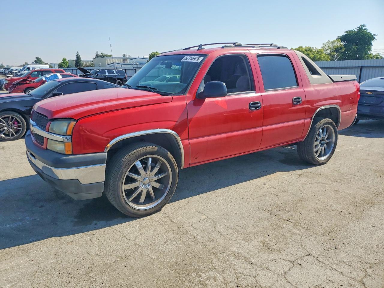 2006 Chevrolet Avalanche C1500 Red vin: 3GNEC12Z26G184433
