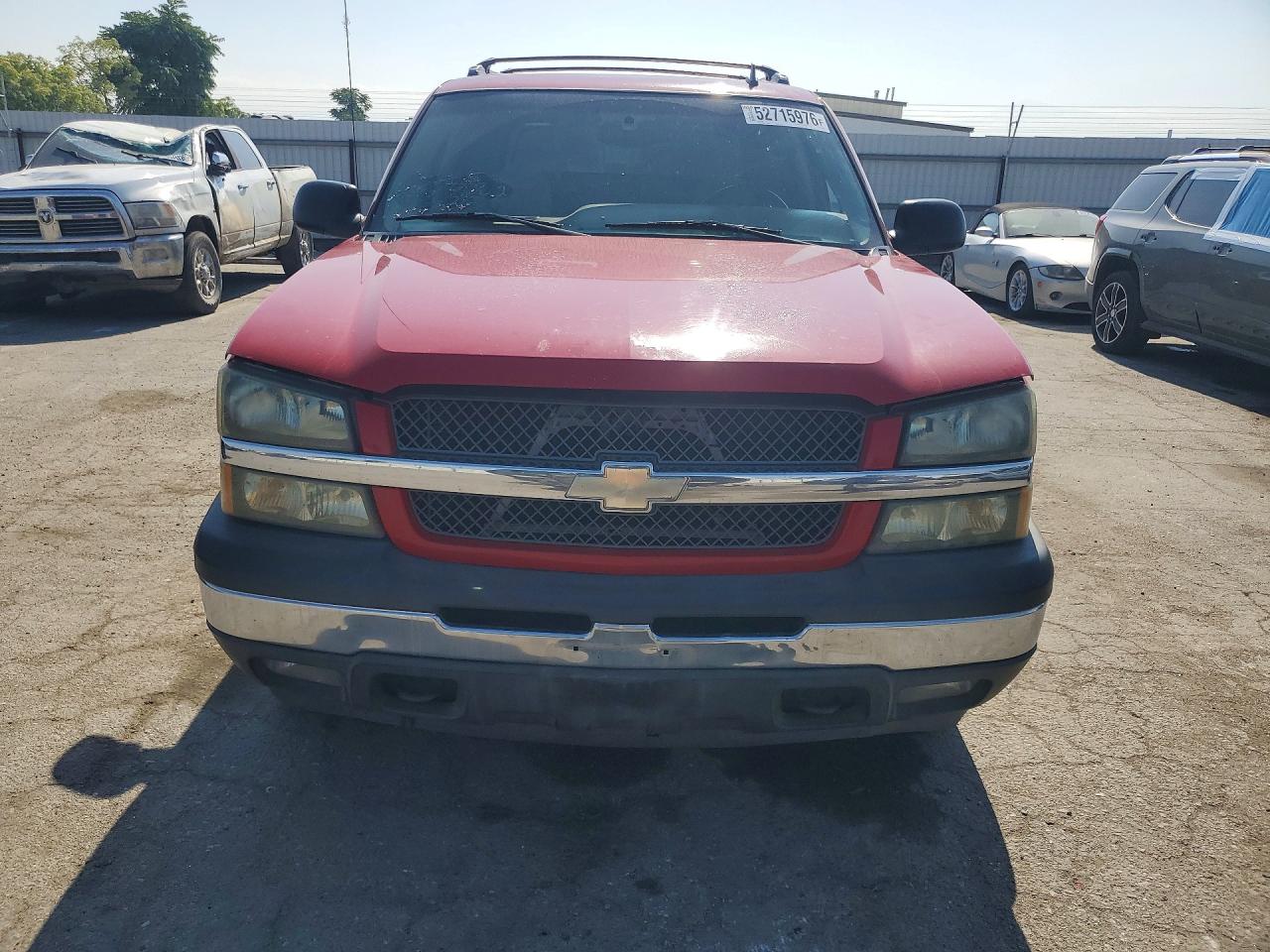 2006 Chevrolet Avalanche C1500 Red vin: 3GNEC12Z26G184433