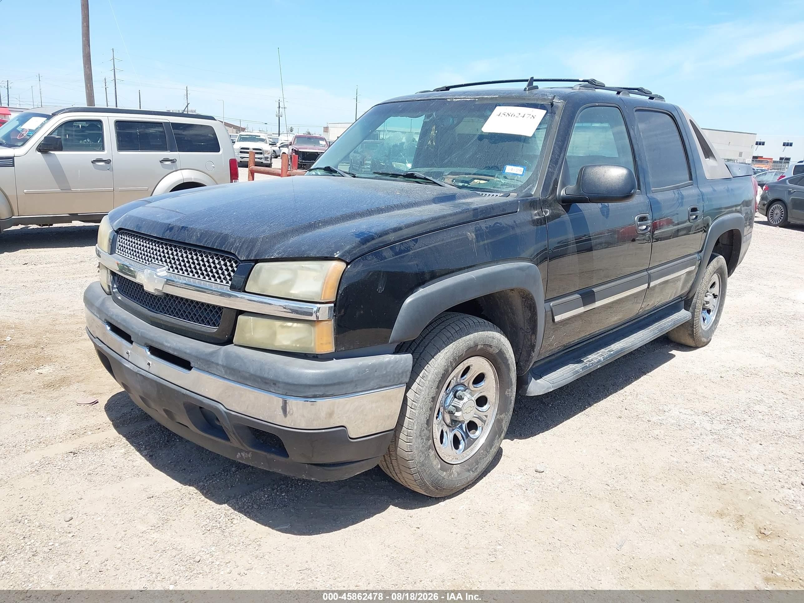 2006 Chevrolet Avalanche 1500 Ls Black vin: 3GNEC12Z26G220881