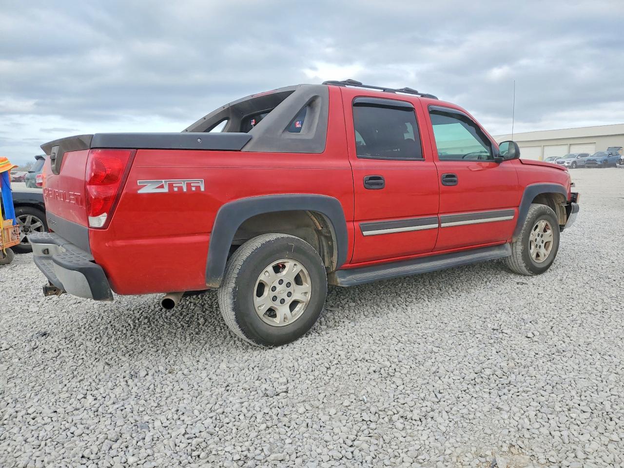 2006 Chevrolet Avalanche C1500 Red vin: 3GNEC12Z36G123740