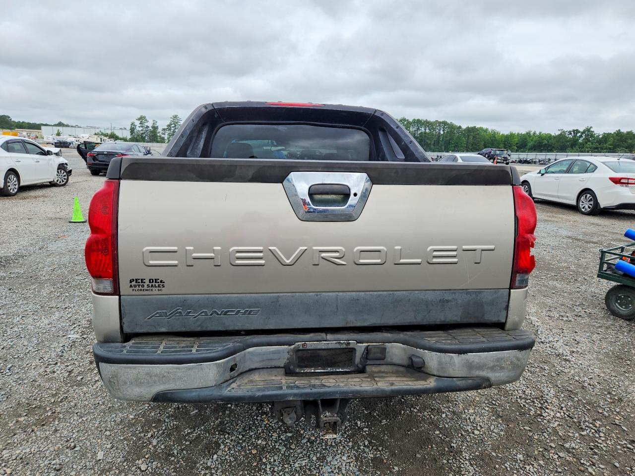 2005 Chevrolet Avalanche C1500 Gold vin: 3GNEC12Z45G156549