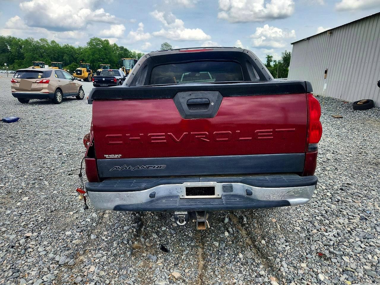 2005 Chevrolet Avalanche C1500 Burgundy vin: 3GNEC12Z45G205605