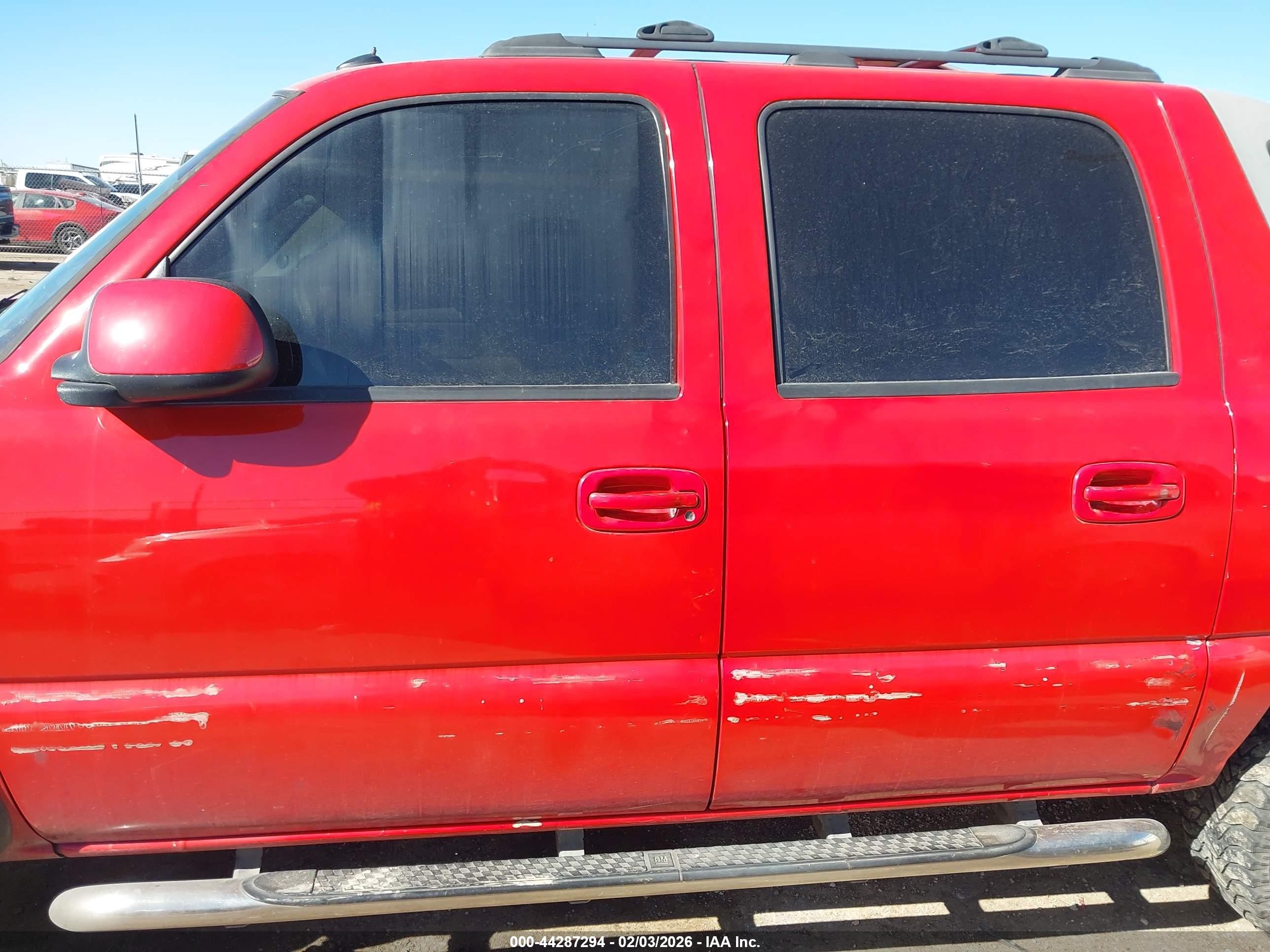 2005 Chevrolet Avalanche 1500 Z66 Красный vin: 3GNEC12Z45G226924