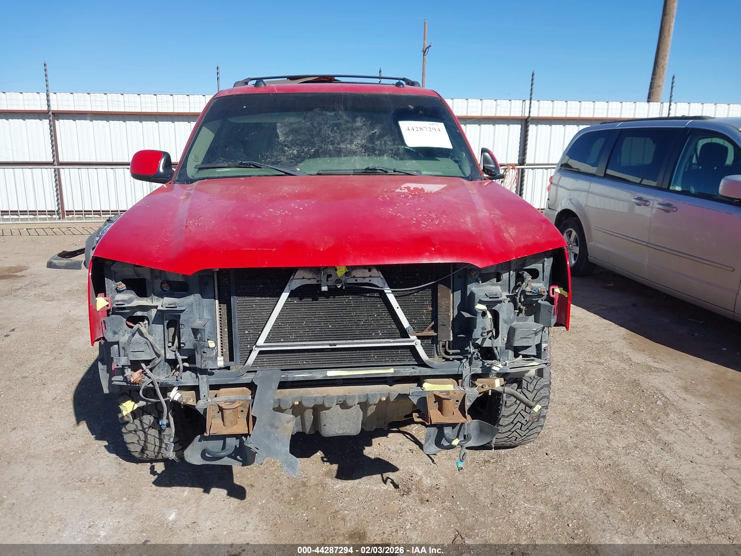 2005 Chevrolet Avalanche 1500 Z66 Красный vin: 3GNEC12Z45G226924