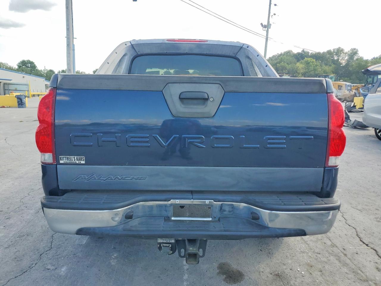 2005 Chevrolet Avalanche C1500 Blue vin: 3GNEC12Z45G240774