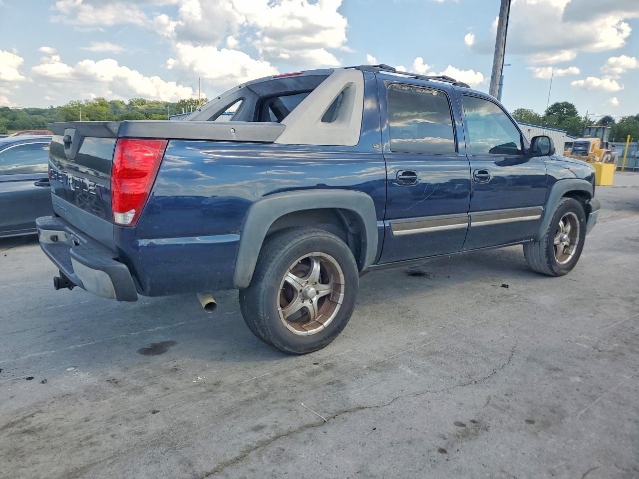 2005 Chevrolet Avalanche C1500 Blue vin: 3GNEC12Z45G240774