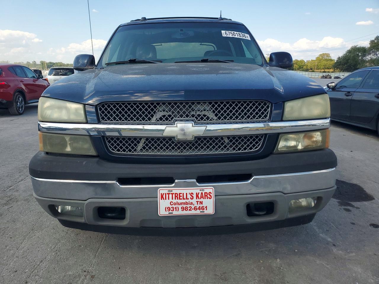 2005 Chevrolet Avalanche C1500 Blue vin: 3GNEC12Z45G240774