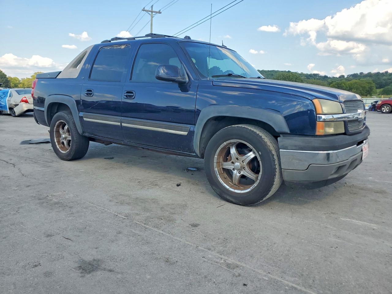 2005 Chevrolet Avalanche C1500 Blue vin: 3GNEC12Z45G240774