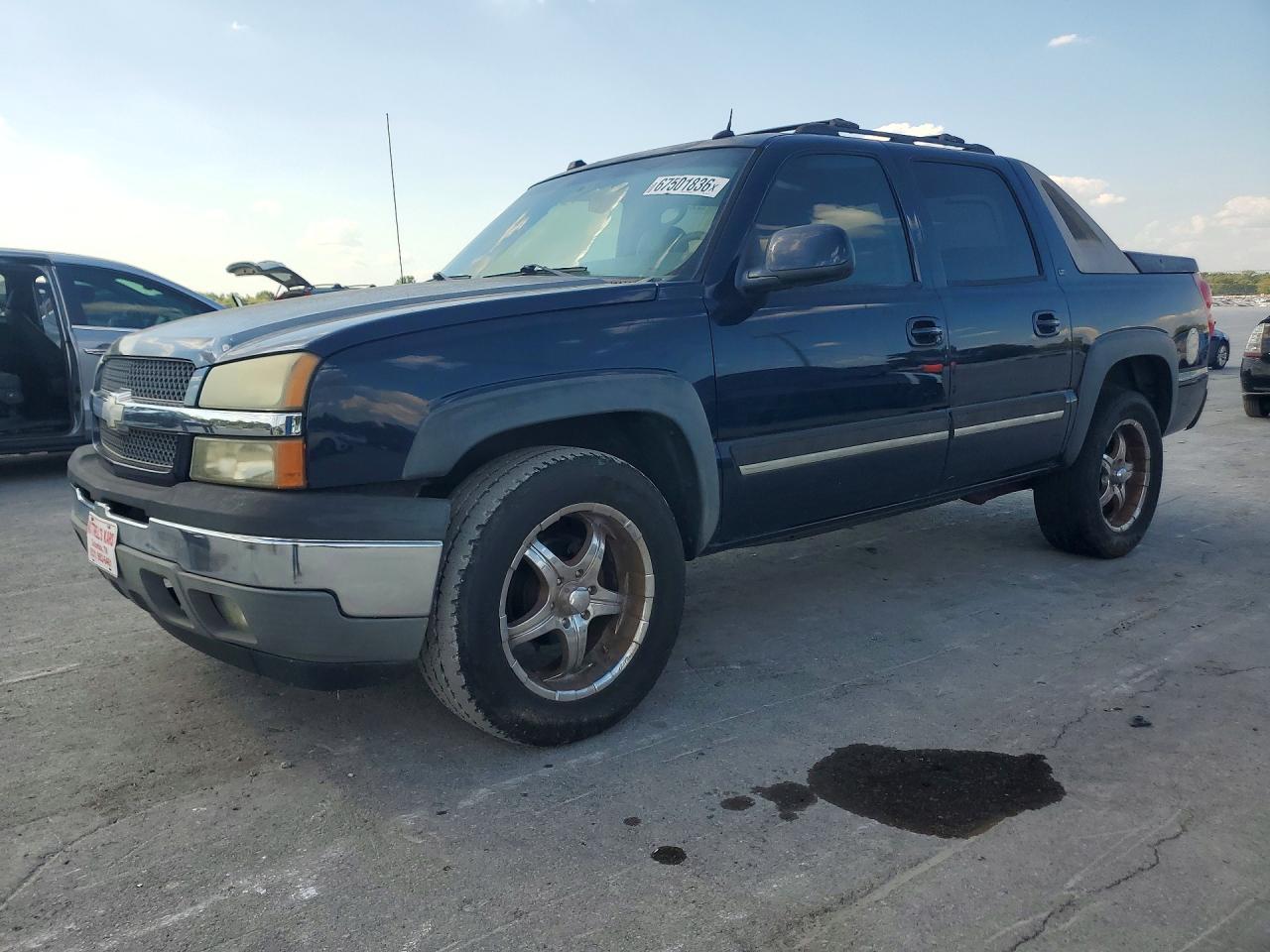 2005 Chevrolet Avalanche C1500 Синий vin: 3GNEC12Z45G240774