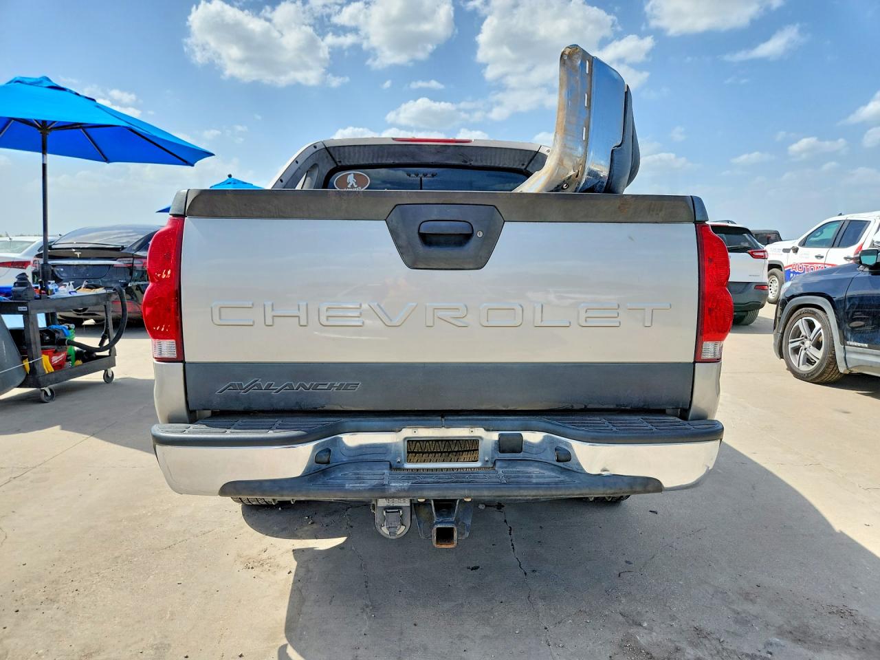 2006 Chevrolet Avalanche C1500 Tan vin: 3GNEC12Z46G245717