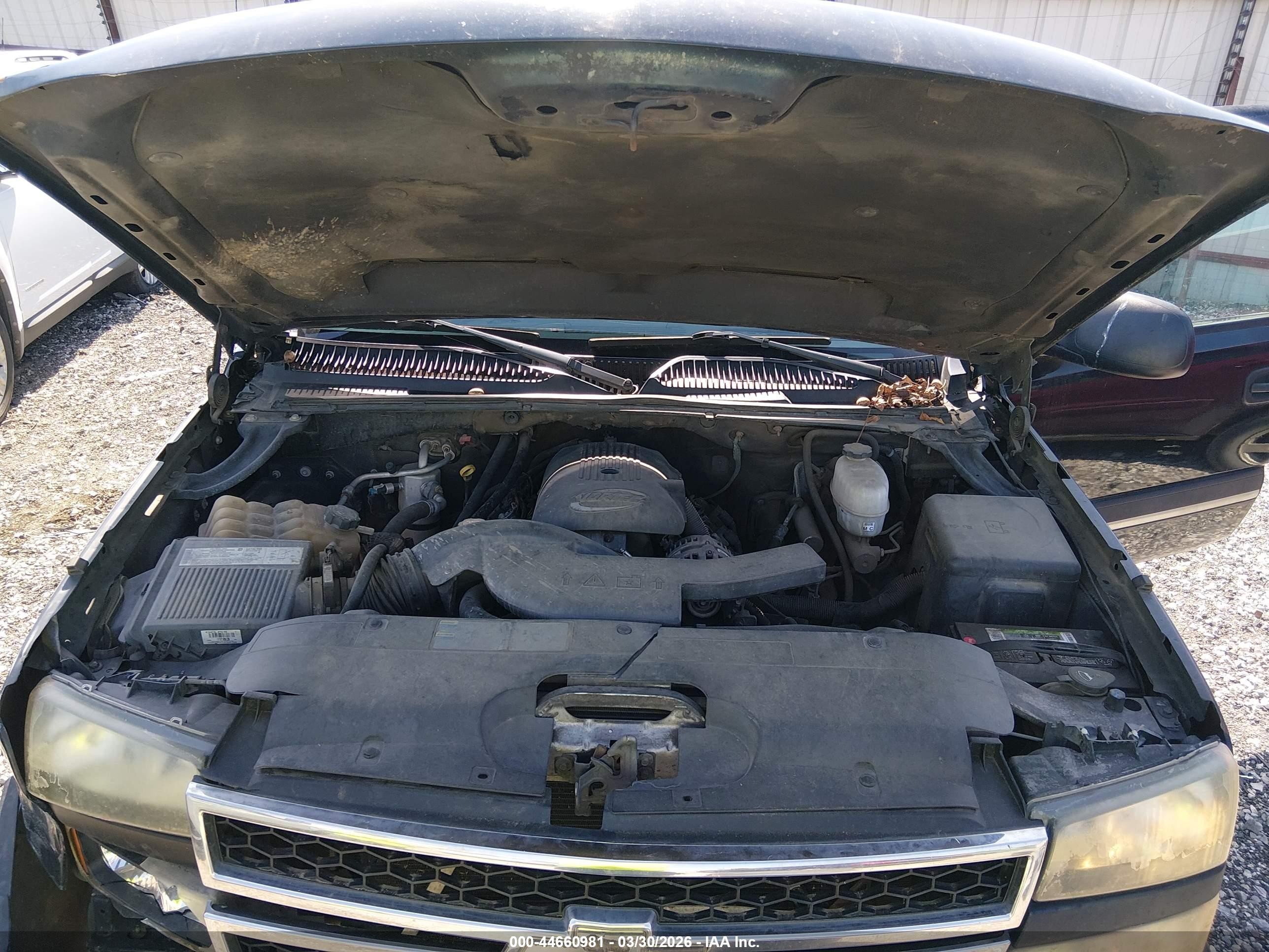 2005 Chevrolet Avalanche 1500 Z66 Black vin: 3GNEC12Z55G204723