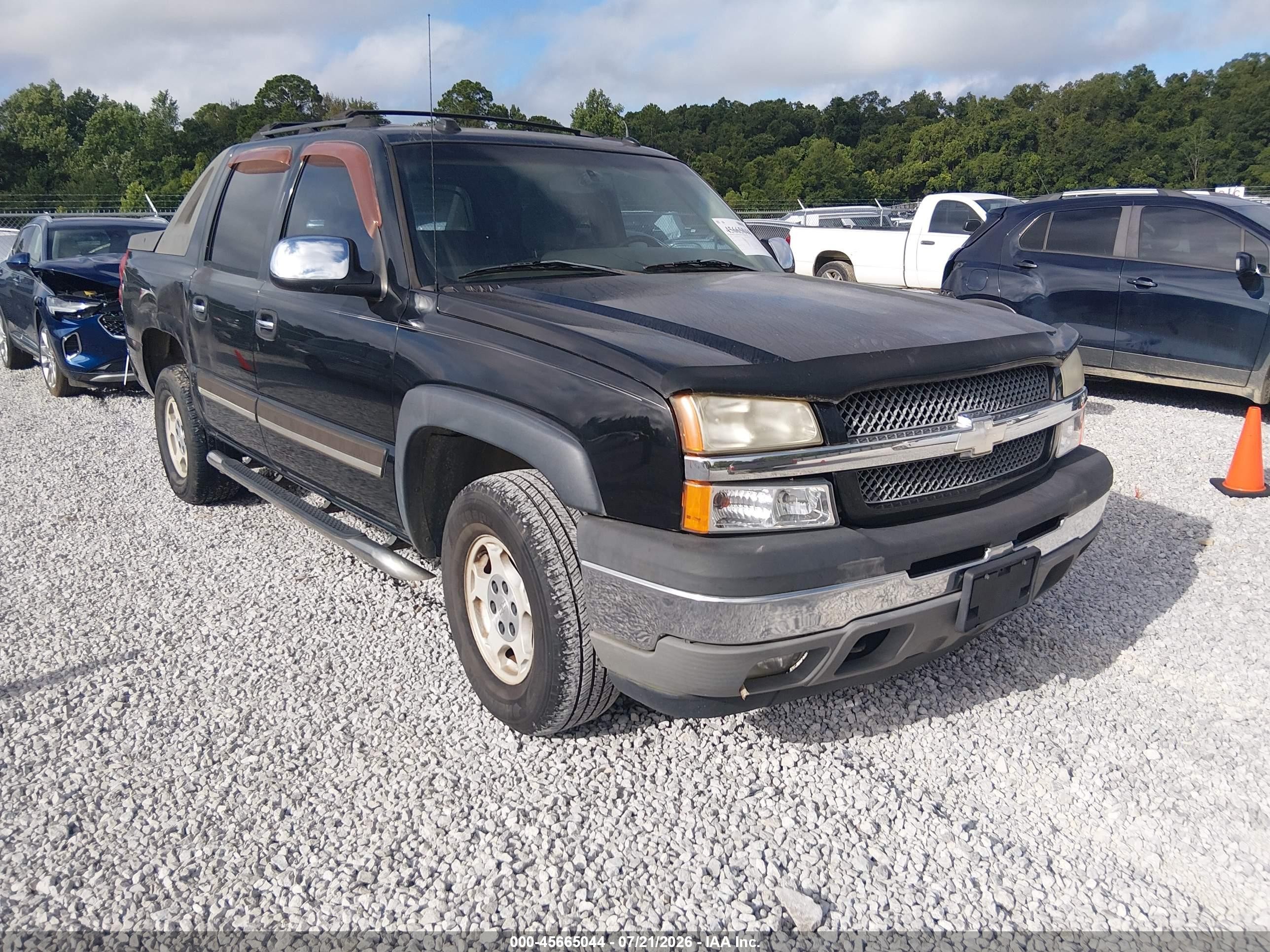 2005 Chevrolet Avalanche 1500 Ls Черный vin: 3GNEC12Z55G215091