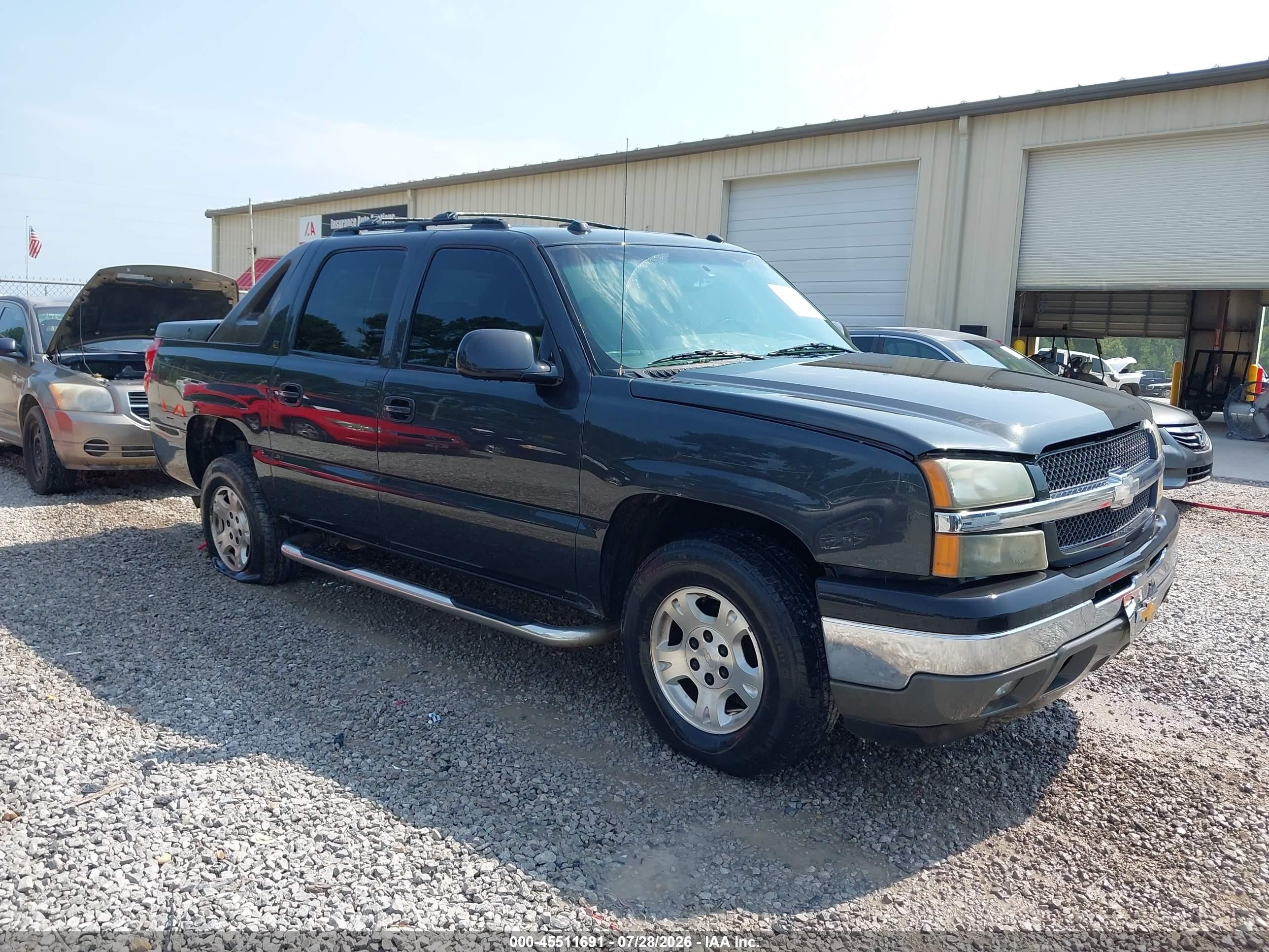 2005 Chevrolet Avalanche 1500 Z66 Gray vin: 3GNEC12Z55G274643
