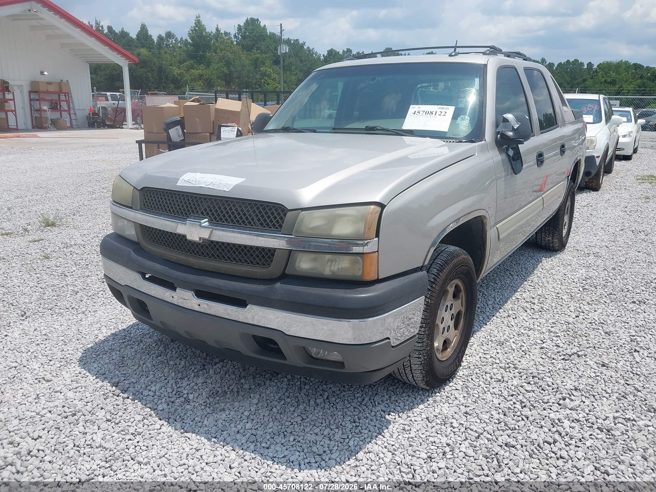 2005 Chevrolet Avalanche 1500 Ls Tan vin: 3GNEC12Z55G280071