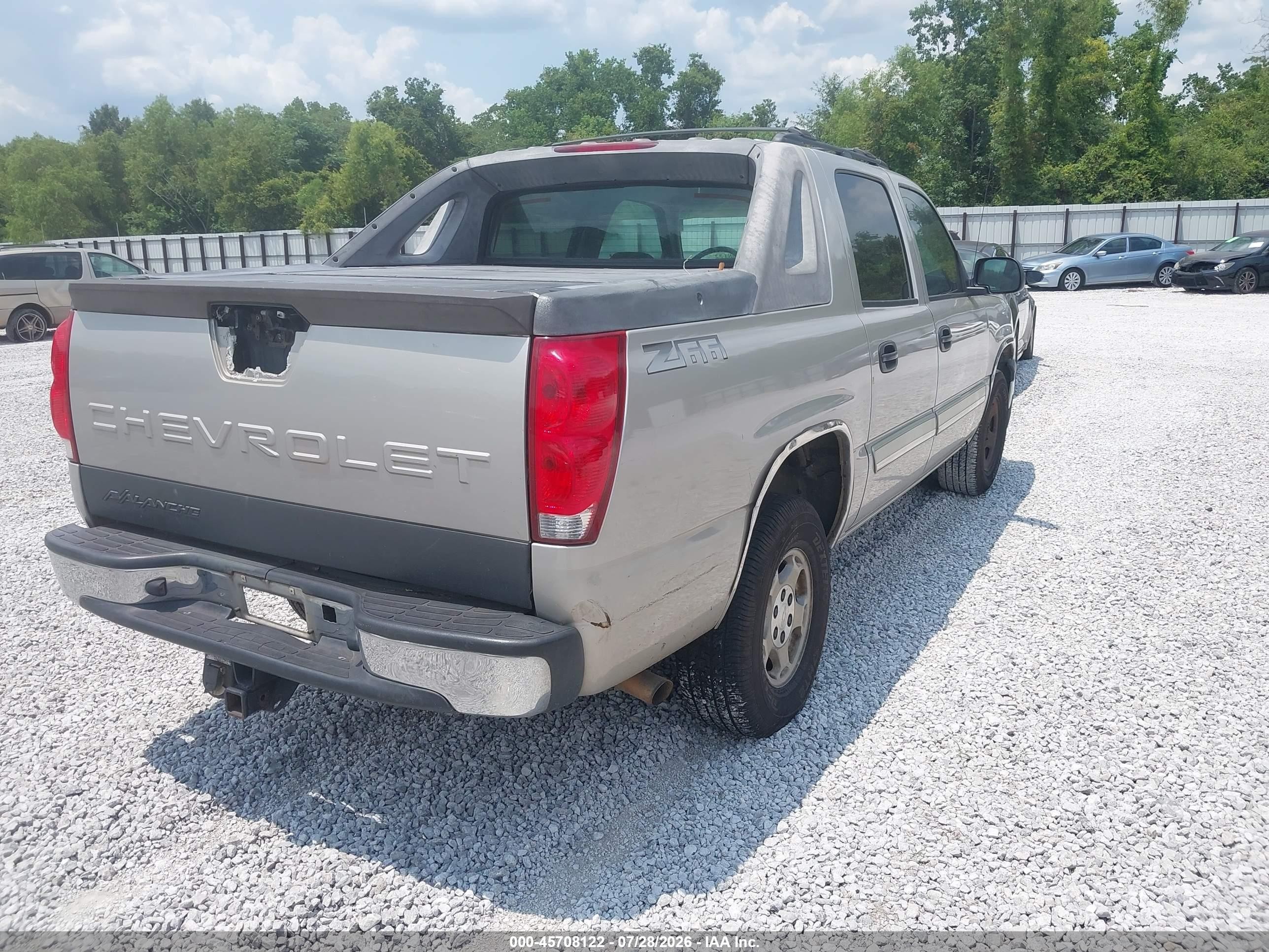 2005 Chevrolet Avalanche 1500 Ls Tan vin: 3GNEC12Z55G280071